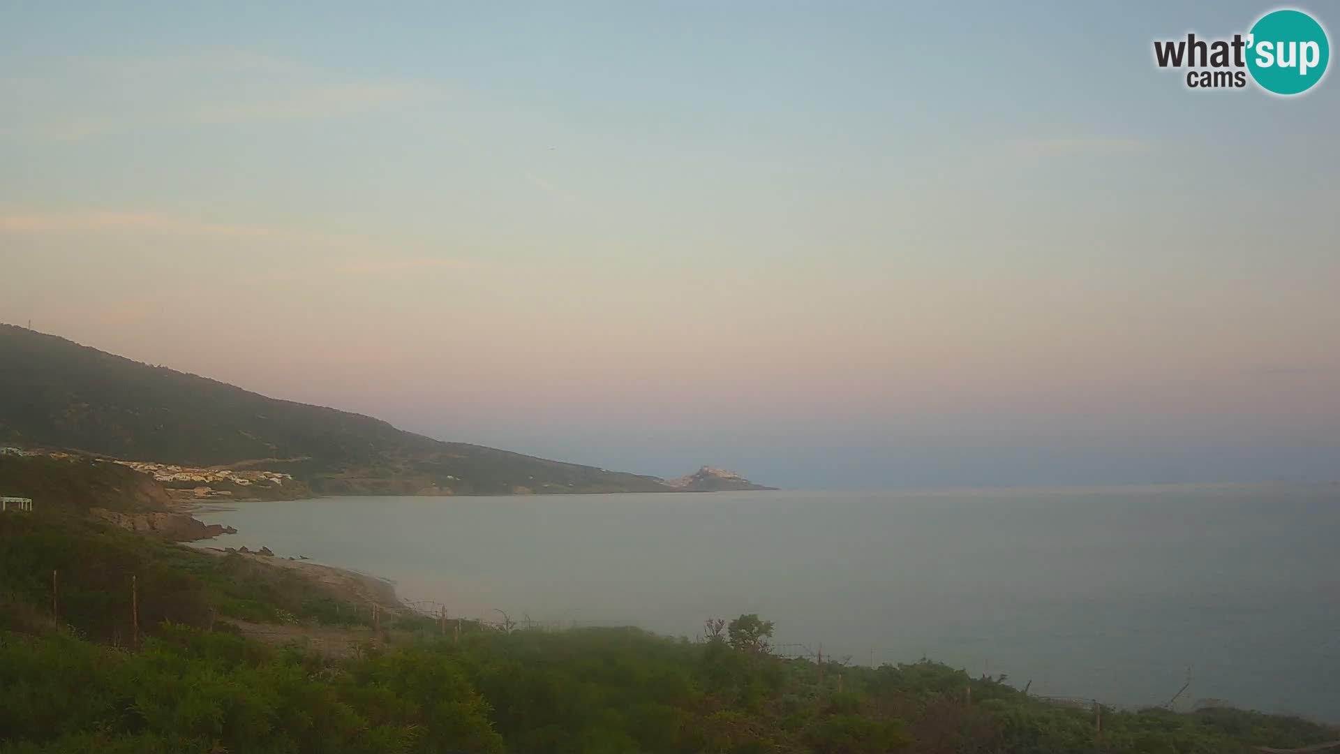 Spletna kamera v živo La Ciaccia – Valledoria – Sardinija – Italija