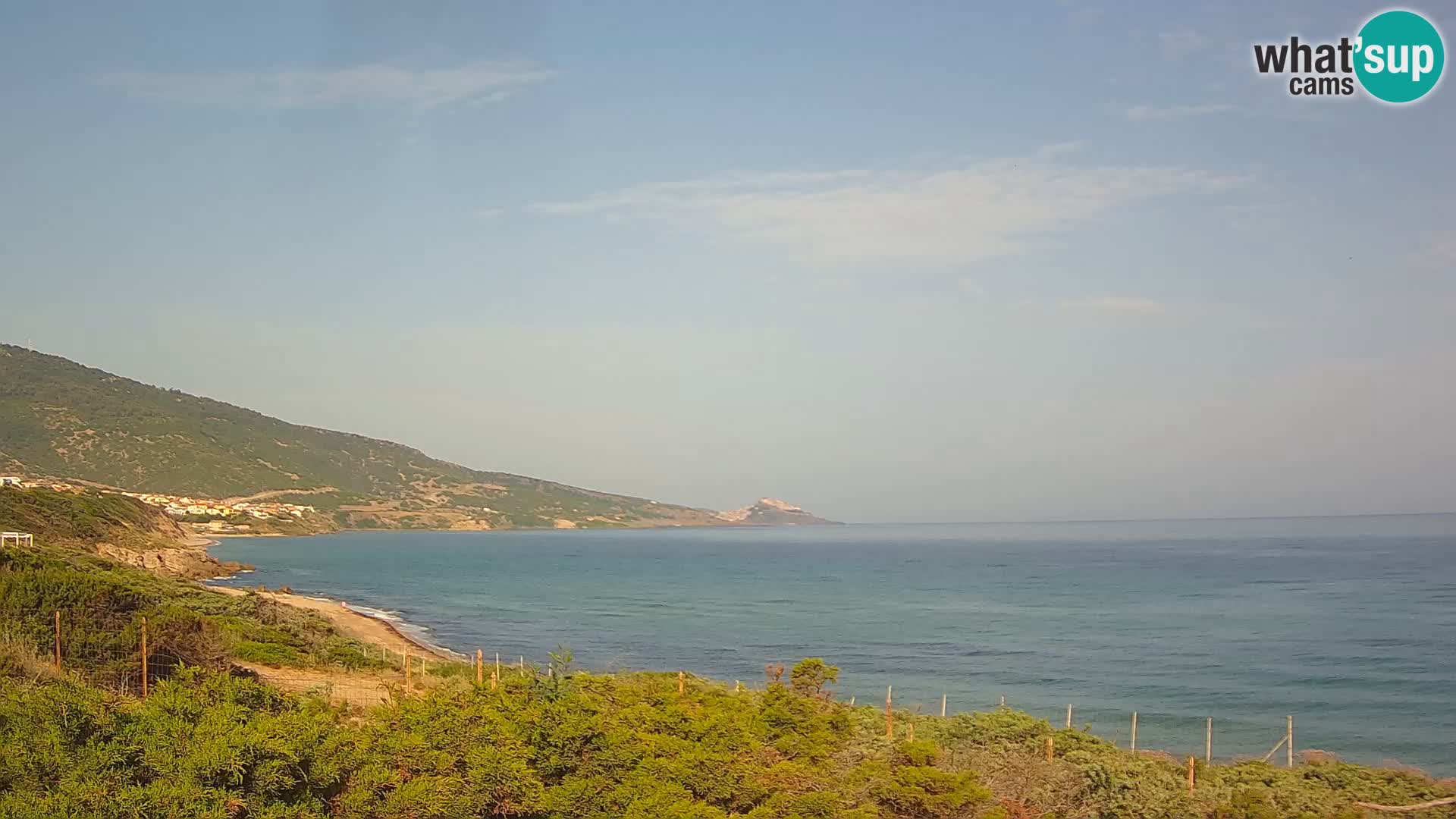 Spletna kamera v živo La Ciaccia – Valledoria – Sardinija – Italija