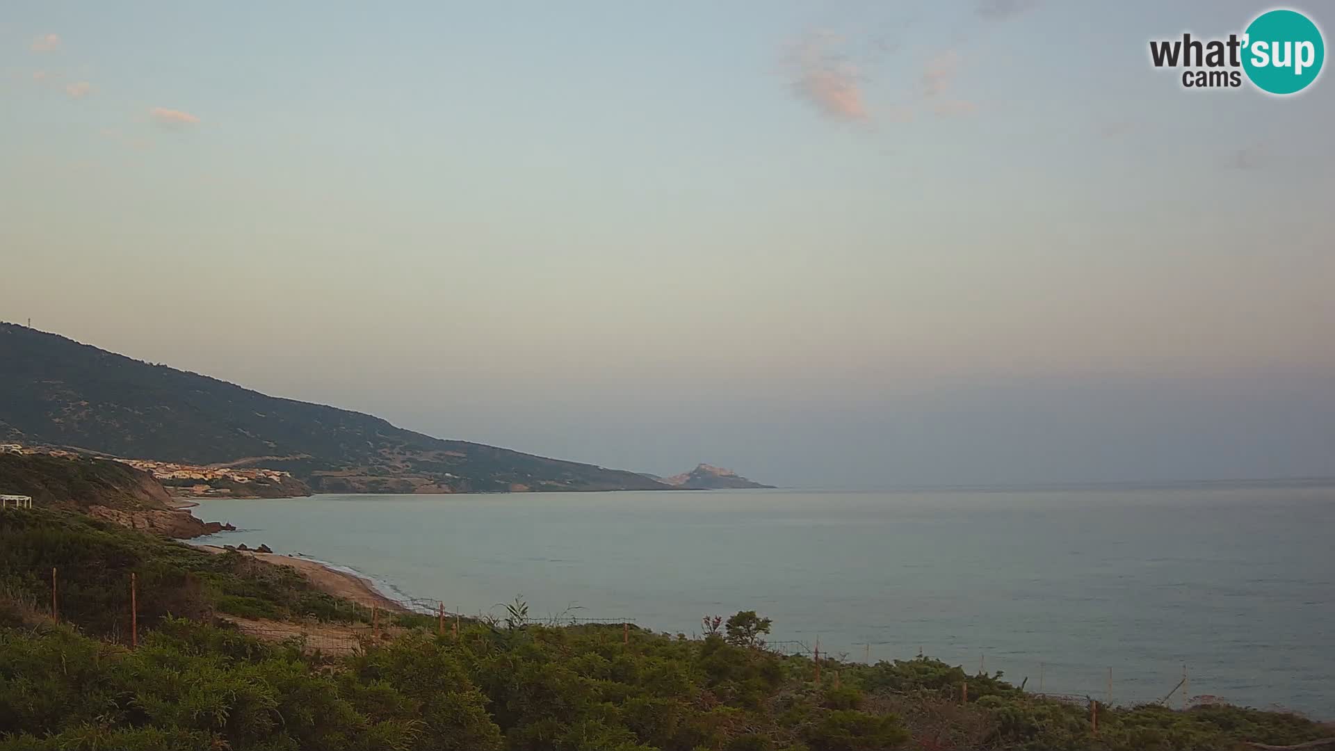 Spletna kamera v živo La Ciaccia – Valledoria – Sardinija – Italija