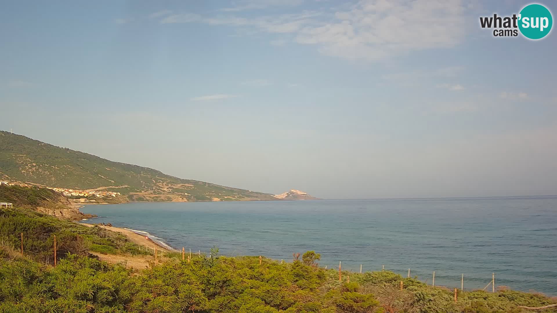 Spletna kamera v živo La Ciaccia – Valledoria – Sardinija – Italija