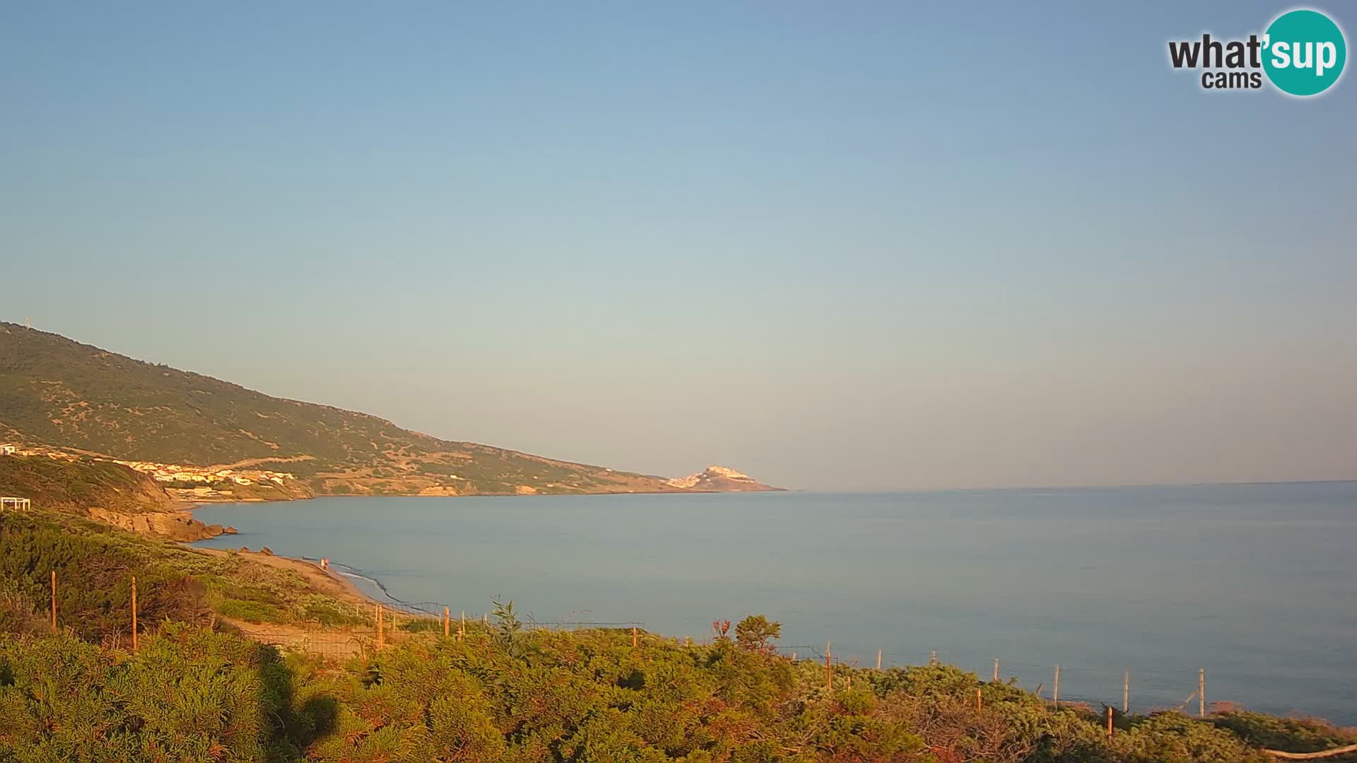 Spletna kamera v živo La Ciaccia – Valledoria – Sardinija – Italija