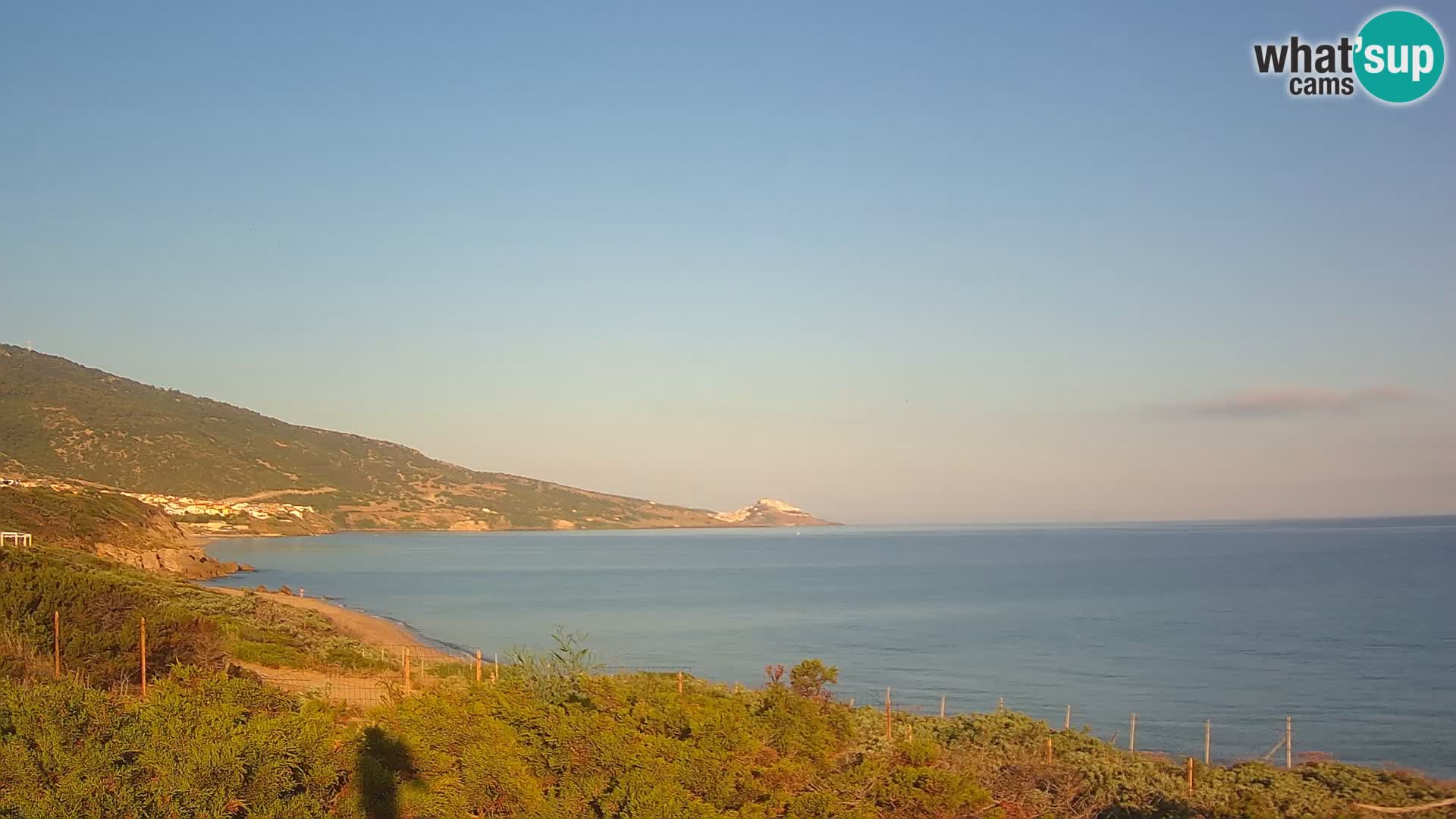 Spletna kamera v živo La Ciaccia – Valledoria – Sardinija – Italija