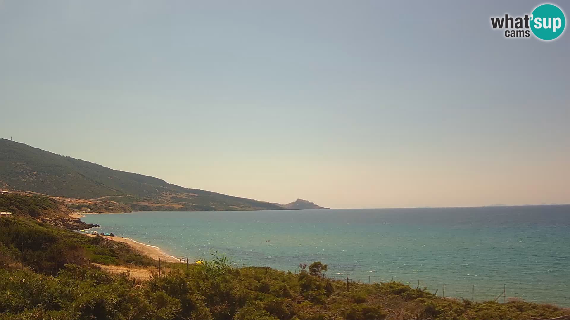 Spletna kamera v živo La Ciaccia – Valledoria – Sardinija – Italija