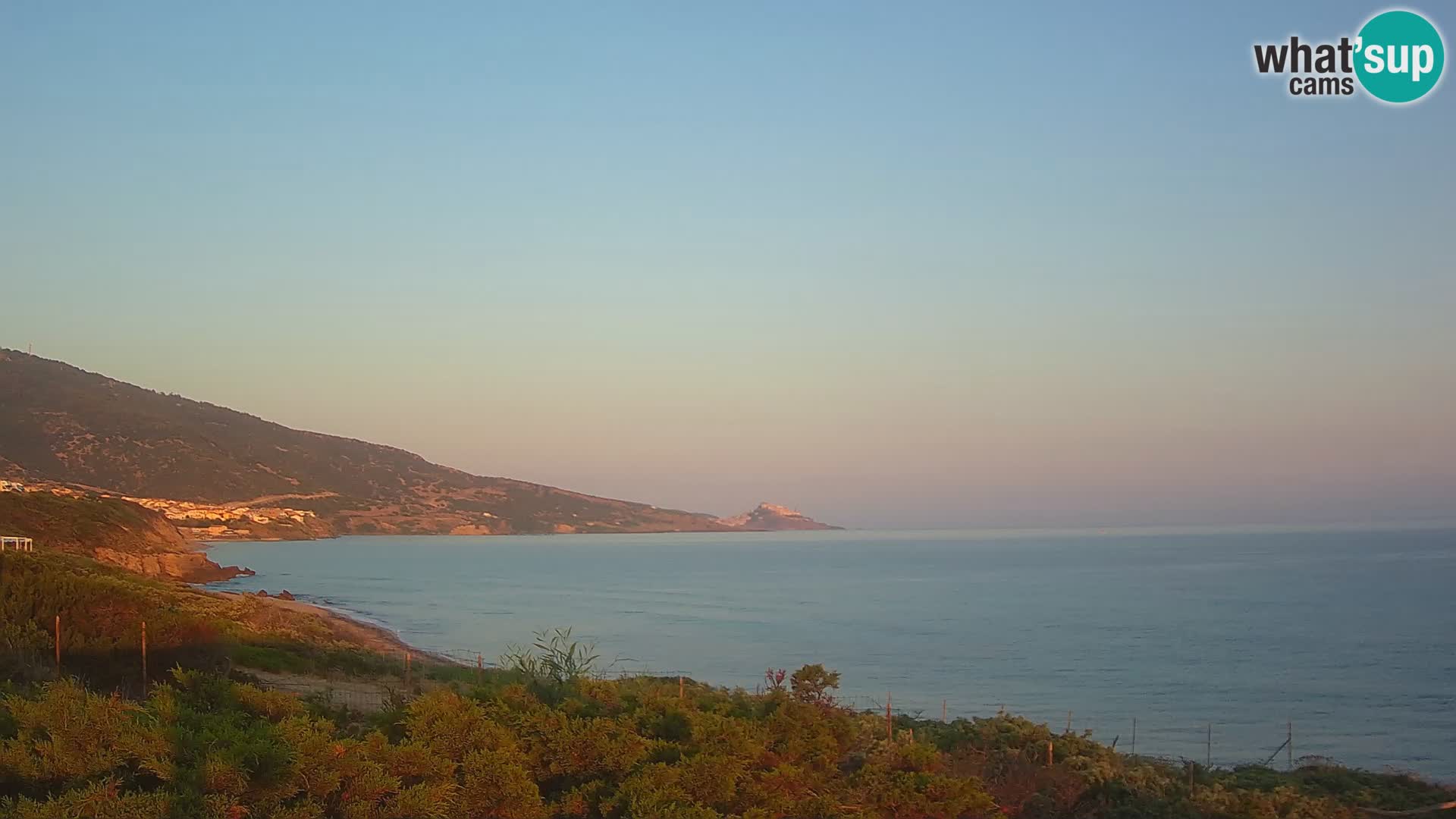 Spletna kamera v živo La Ciaccia – Valledoria – Sardinija – Italija