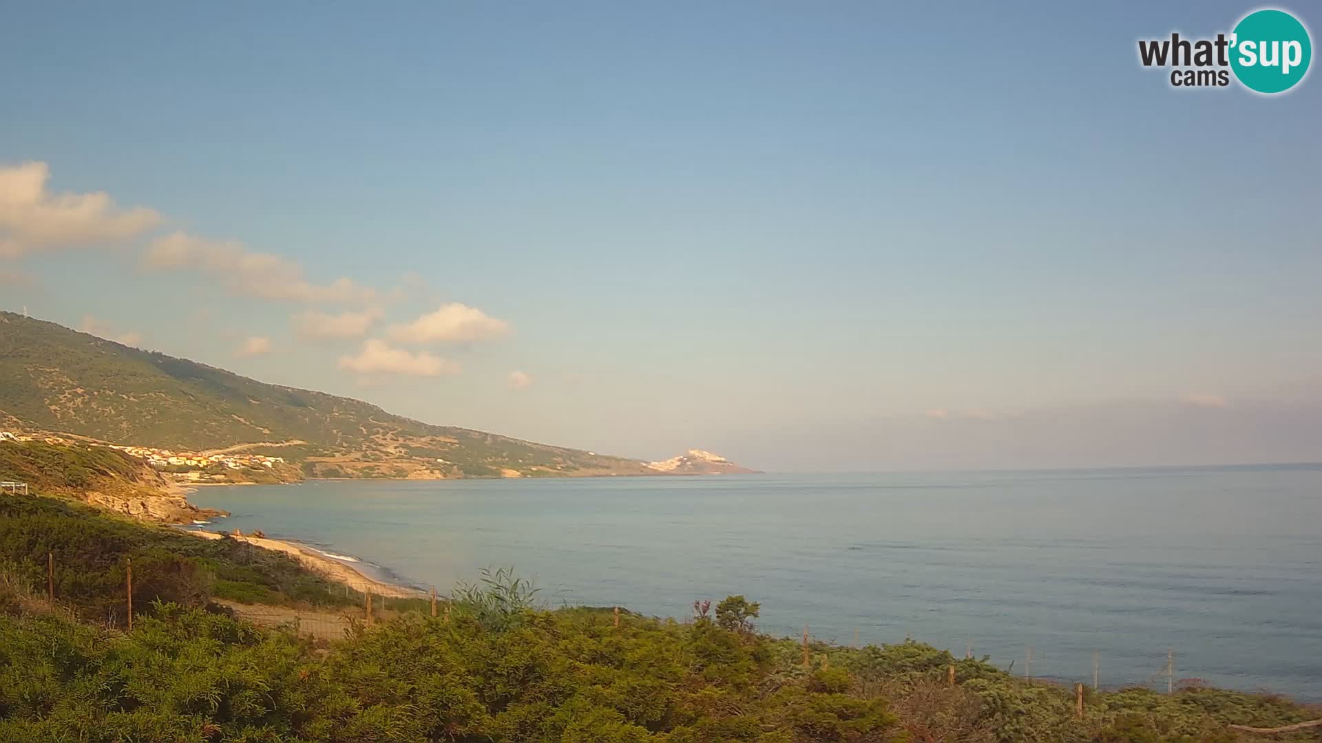 Spletna kamera v živo La Ciaccia – Valledoria – Sardinija – Italija