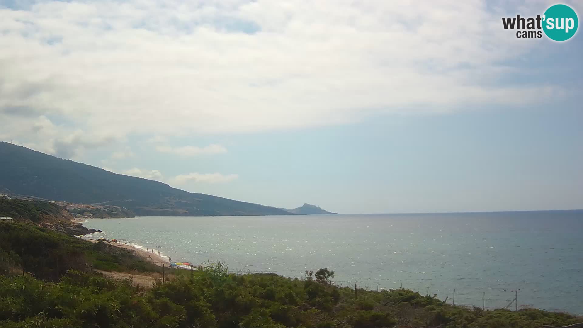 Spletna kamera v živo La Ciaccia – Valledoria – Sardinija – Italija