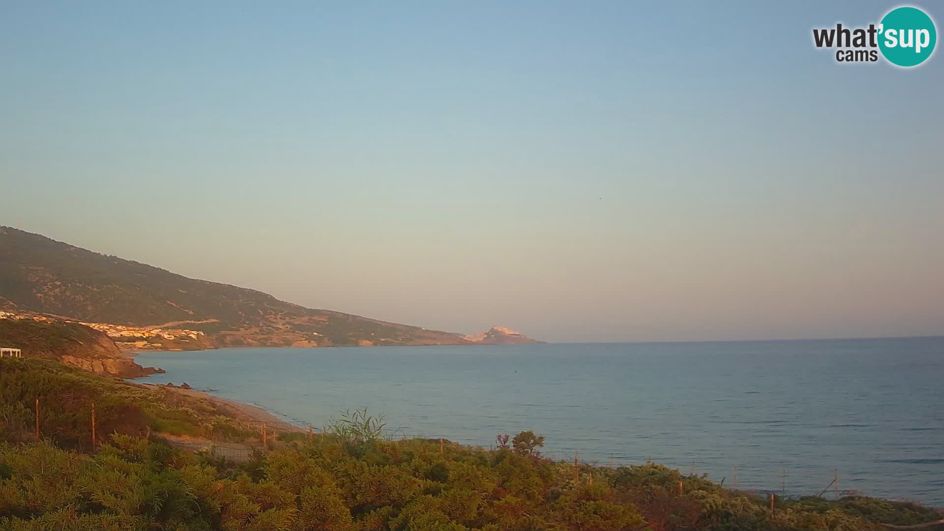 Spletna kamera v živo La Ciaccia – Valledoria – Sardinija – Italija