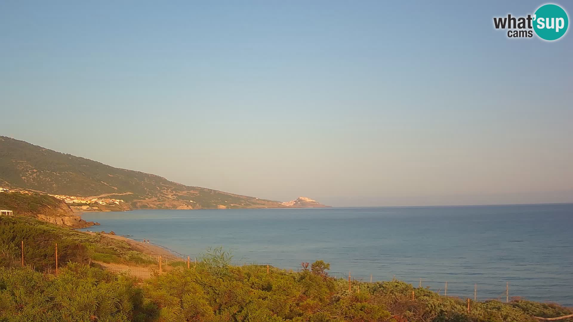 Spletna kamera v živo La Ciaccia – Valledoria – Sardinija – Italija