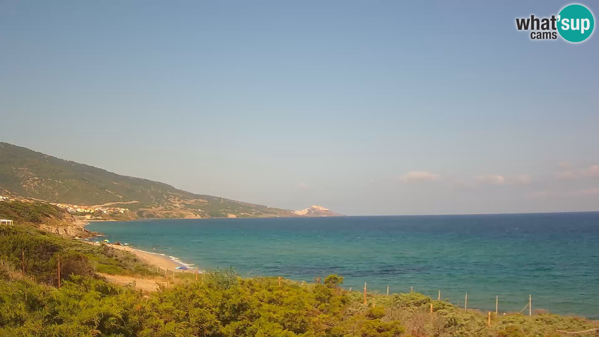 Spletna kamera v živo La Ciaccia – Valledoria – Sardinija – Italija