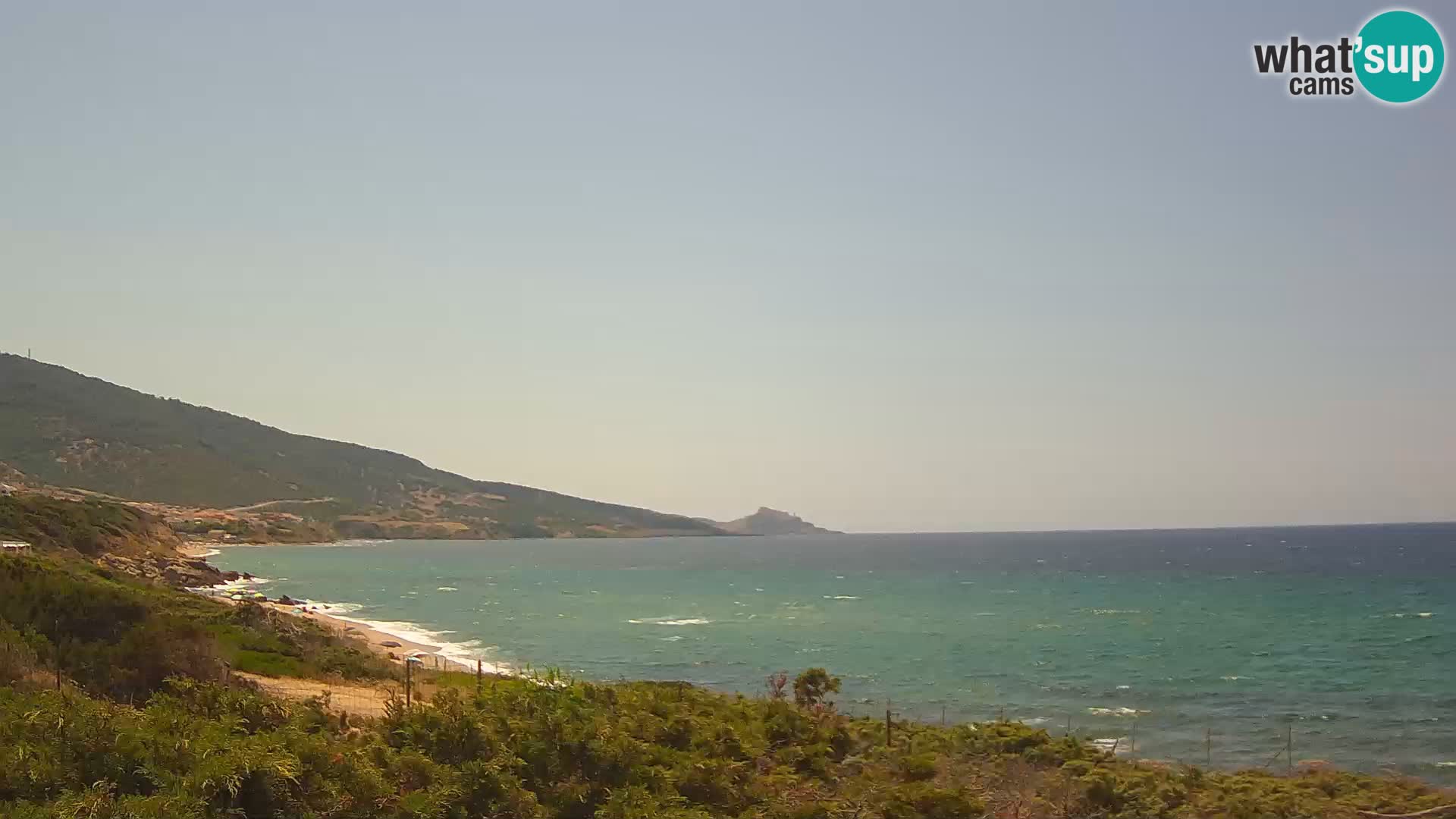 Spletna kamera v živo La Ciaccia – Valledoria – Sardinija – Italija