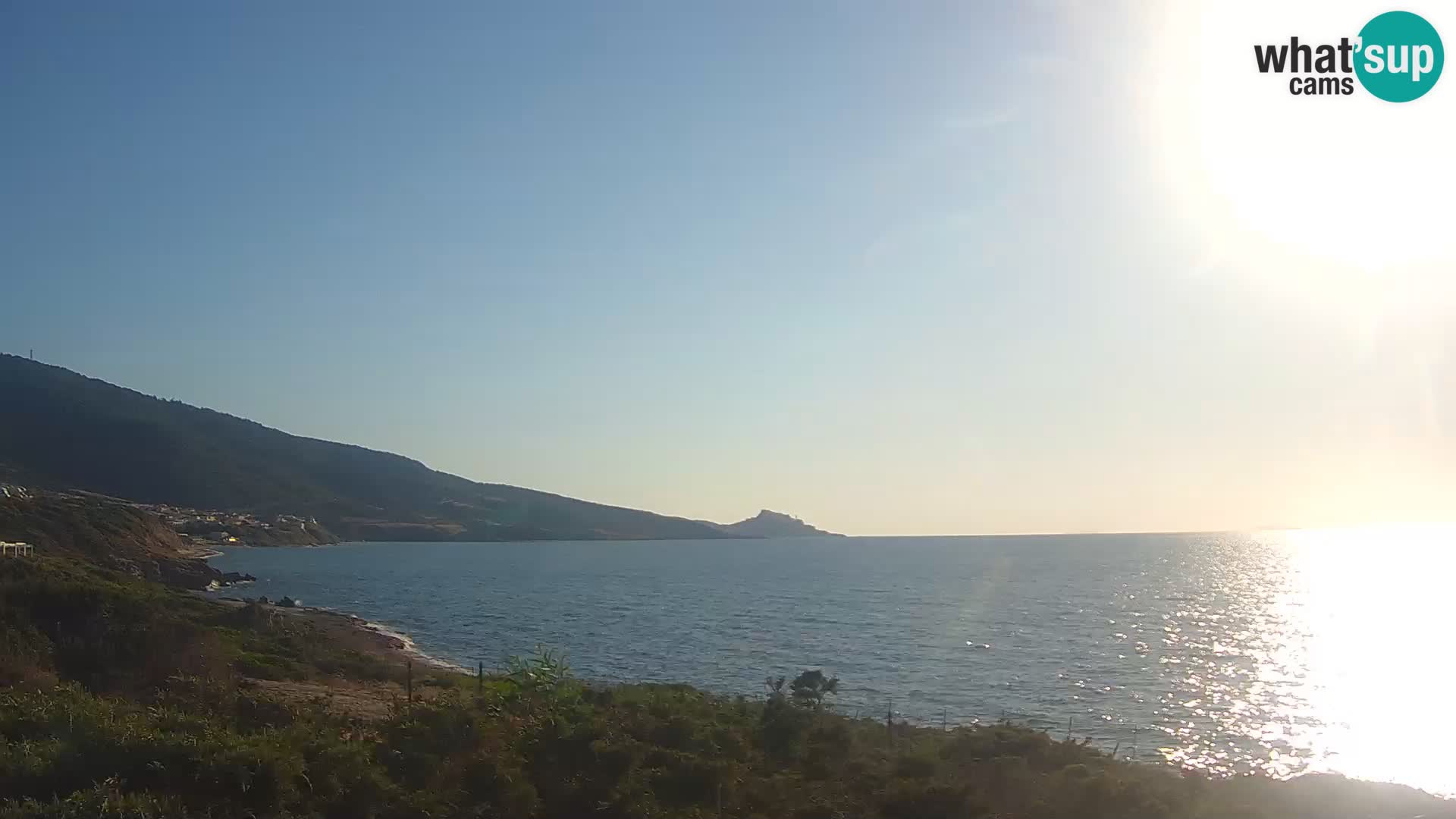Spletna kamera v živo La Ciaccia – Valledoria – Sardinija – Italija