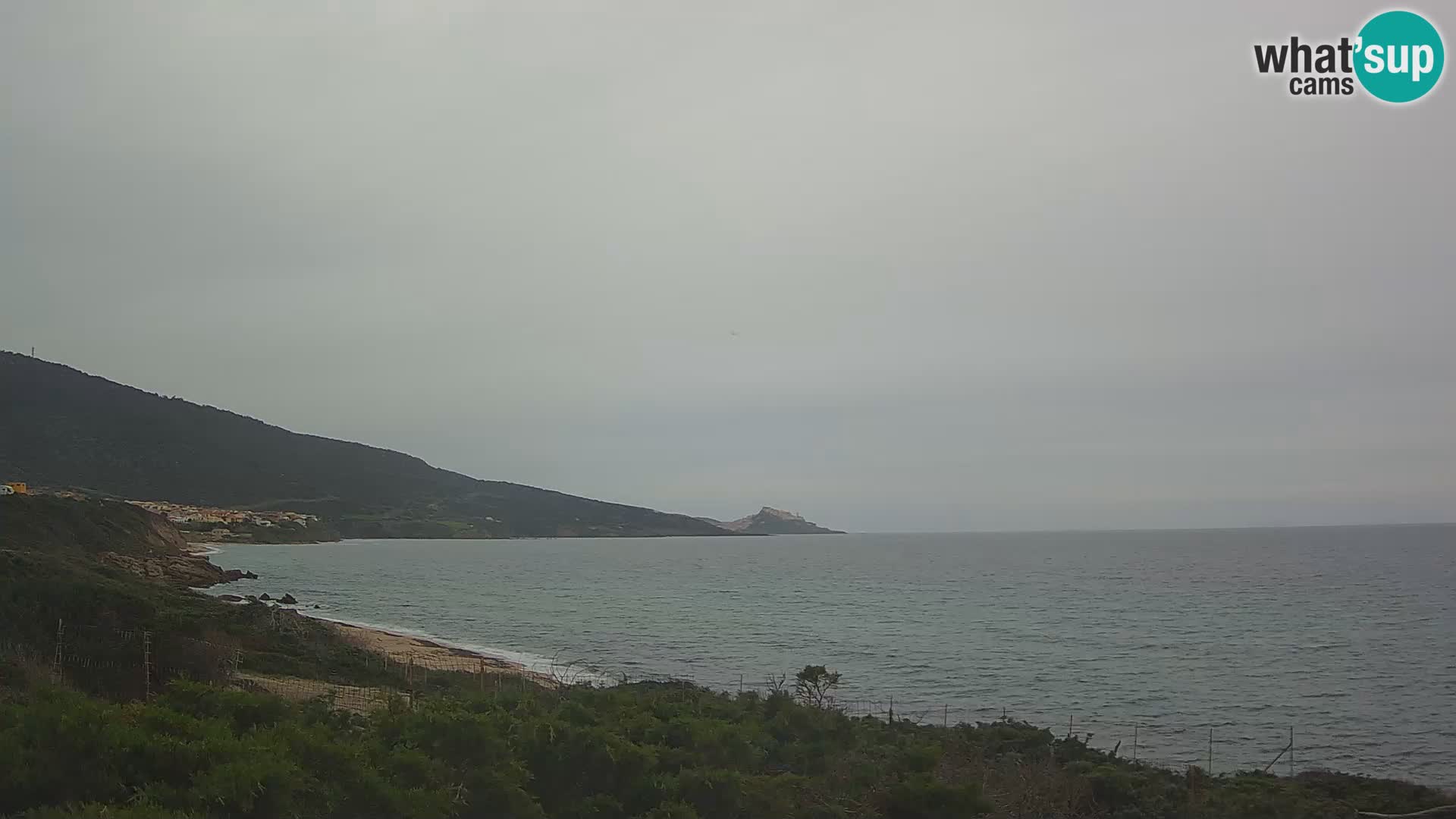 Spletna kamera v živo La Ciaccia – Valledoria – Sardinija – Italija