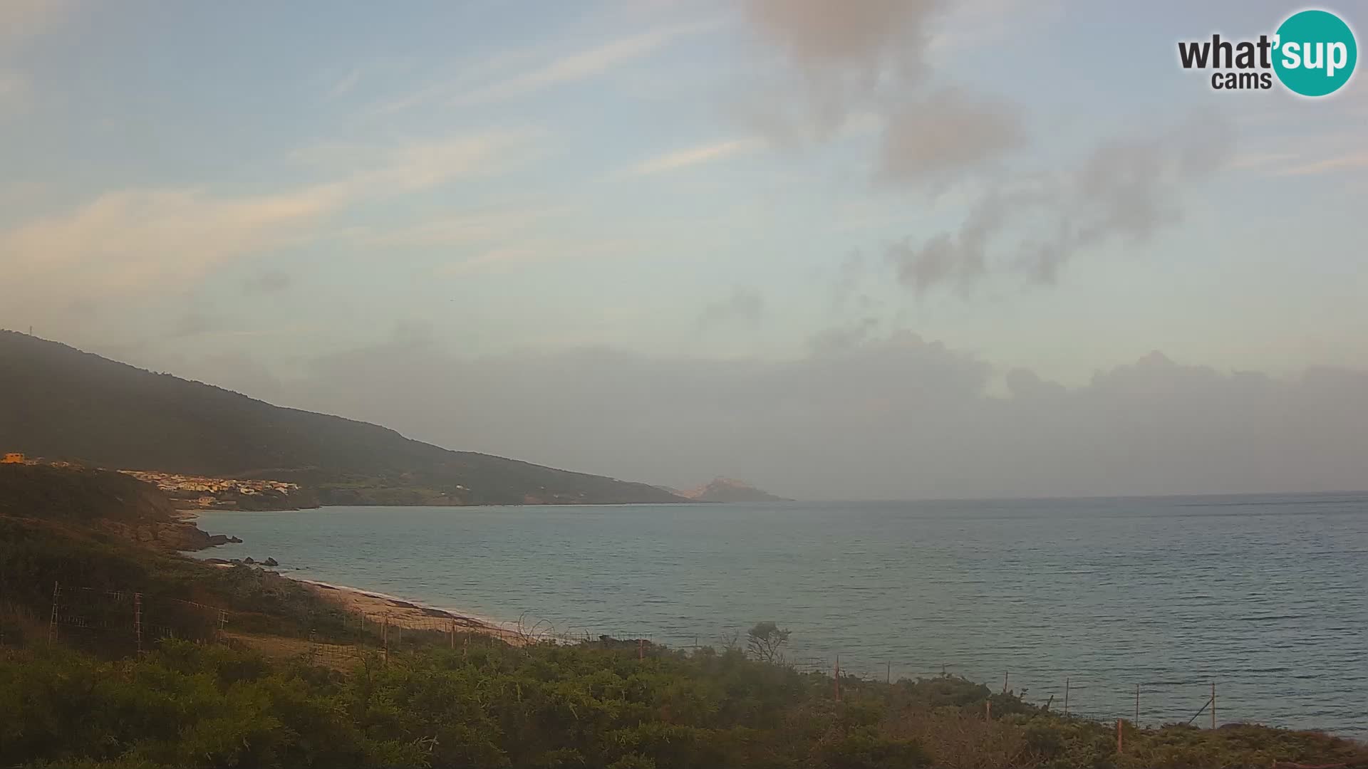 Spletna kamera v živo La Ciaccia – Valledoria – Sardinija – Italija
