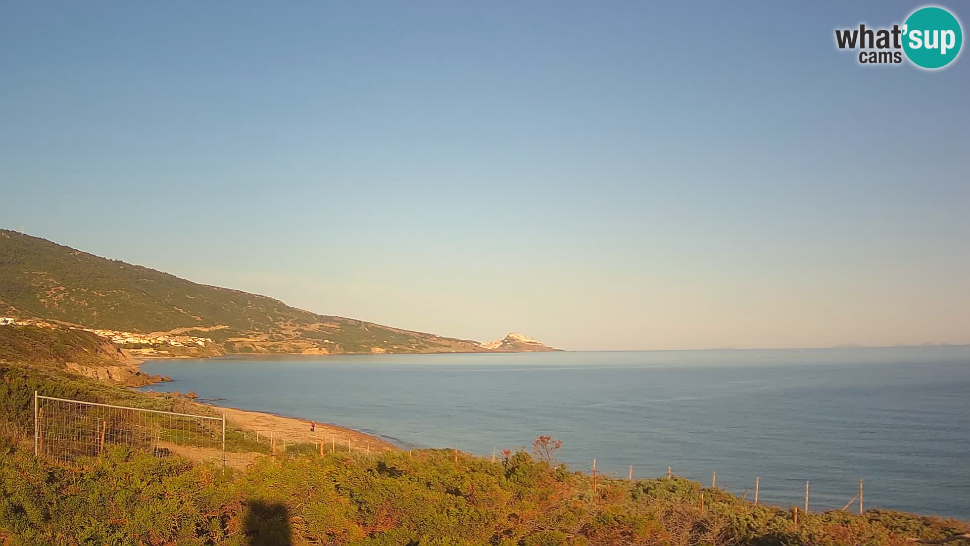 Spletna kamera v živo La Ciaccia – Valledoria – Sardinija – Italija