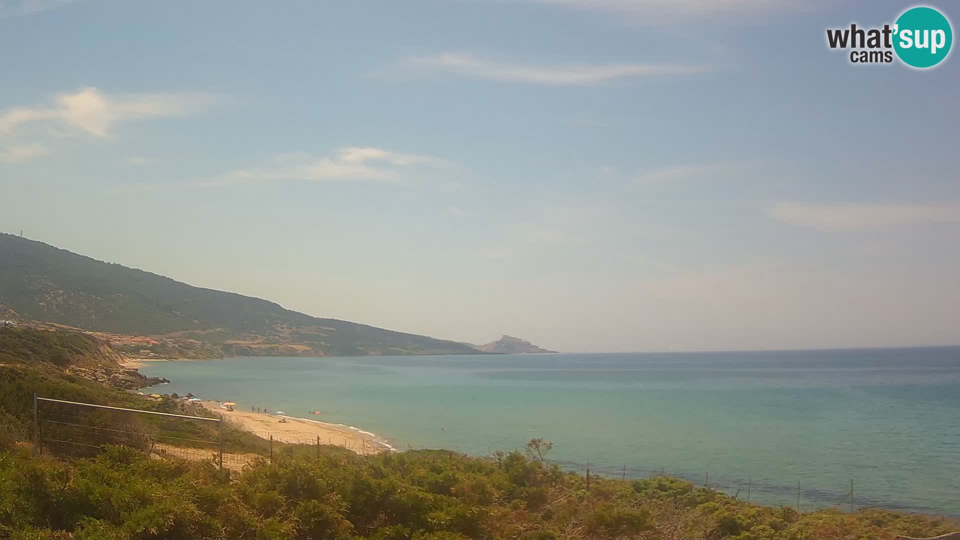 Spletna kamera v živo La Ciaccia – Valledoria – Sardinija – Italija
