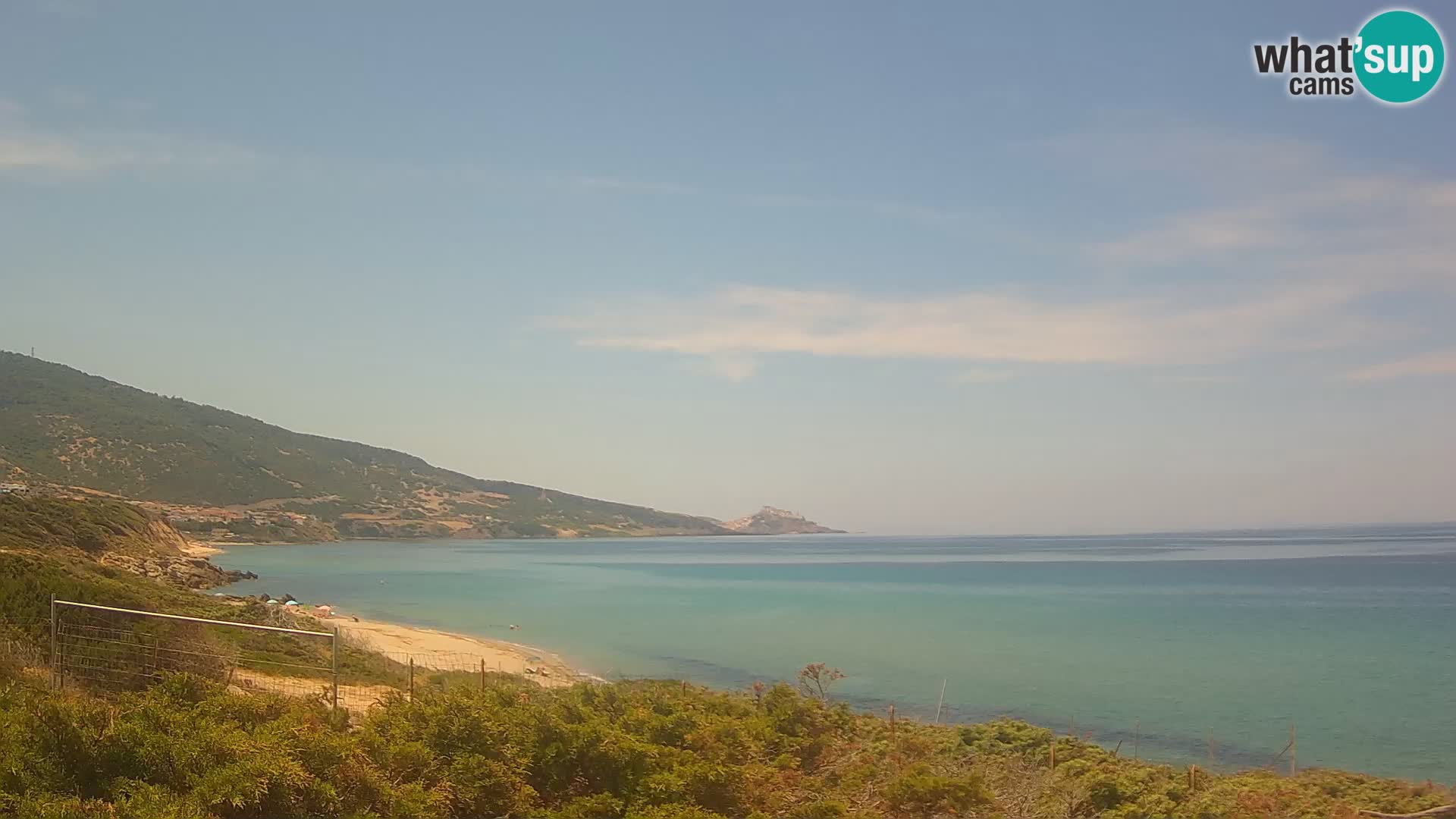 Spletna kamera v živo La Ciaccia – Valledoria – Sardinija – Italija