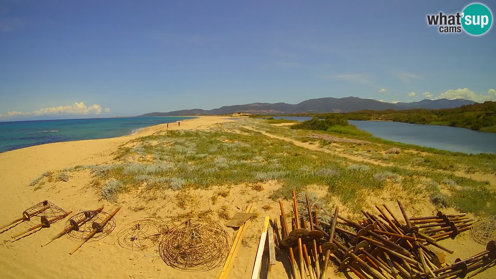 Valledoria Web kamera uživo – plaža San Pietro – Sardinija – Italija