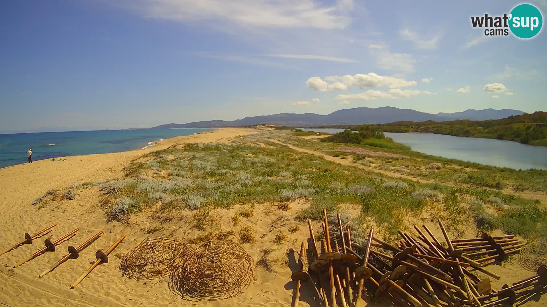 Valledoria Web kamera uživo – plaža San Pietro – Sardinija – Italija