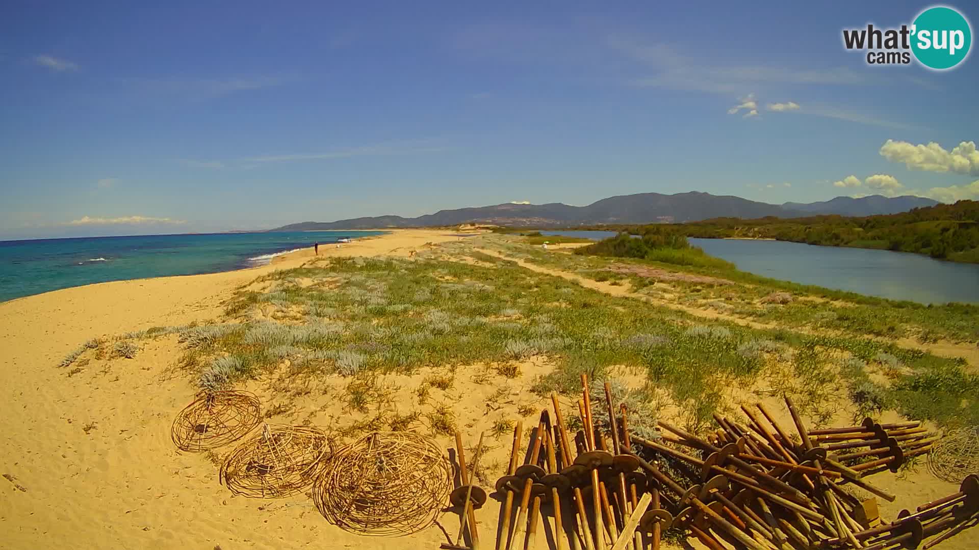 Valledoria Live webcam – San Pietro beach – Sardinia – Italy
