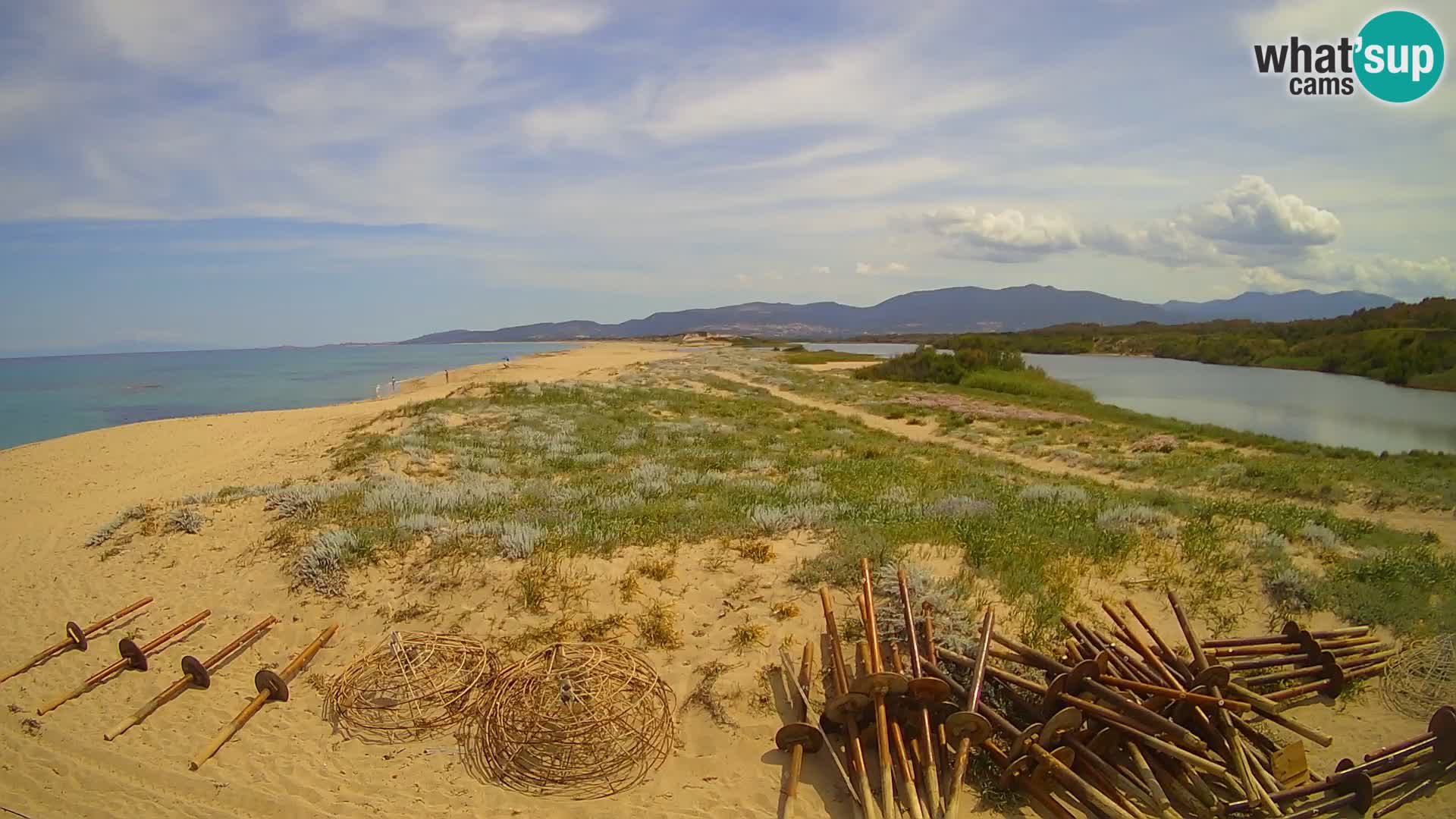Valledoria Live webcam – San Pietro beach – Sardinia – Italy