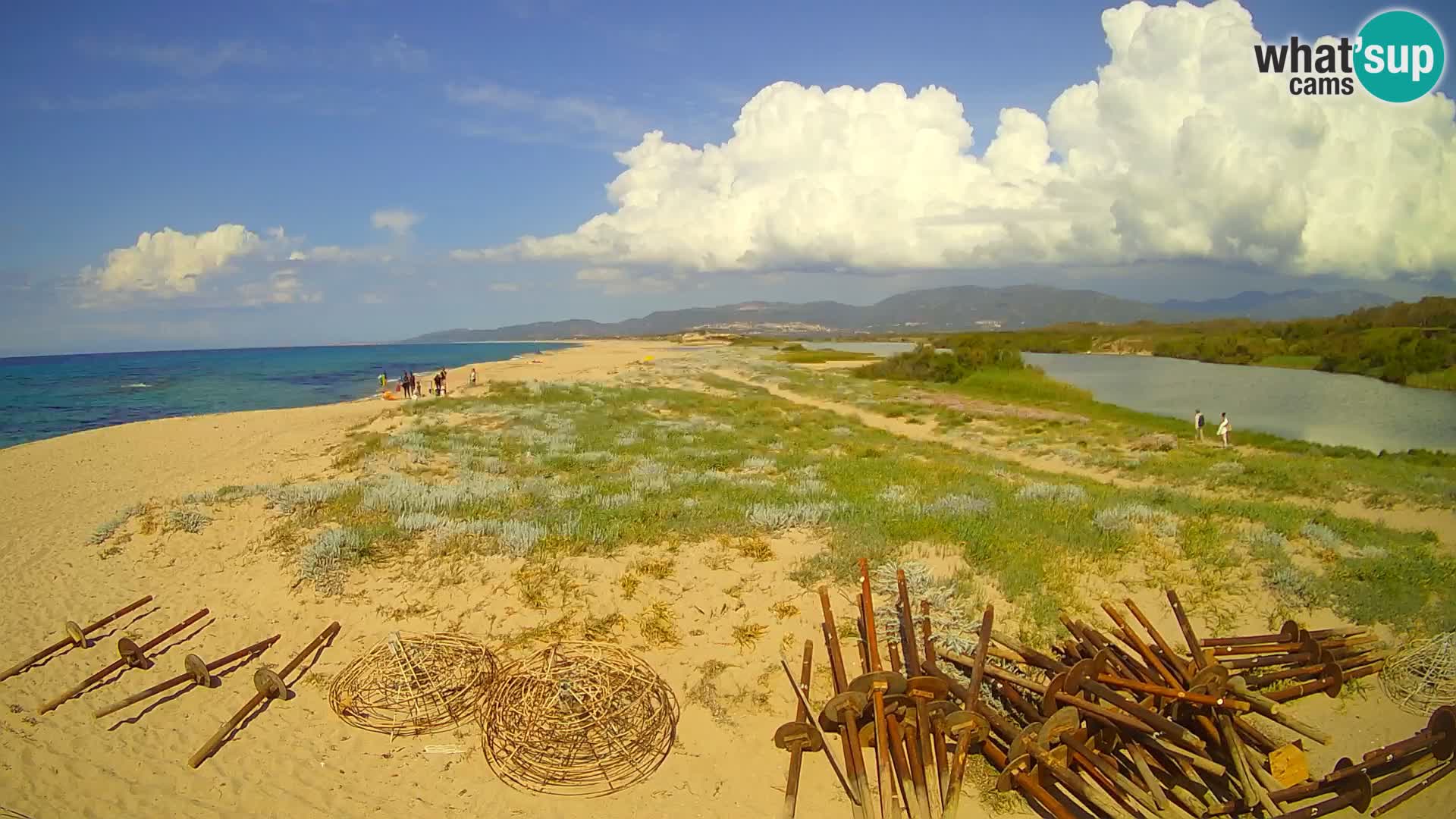 Valledoria Live webcam – San Pietro beach – Sardinia – Italy