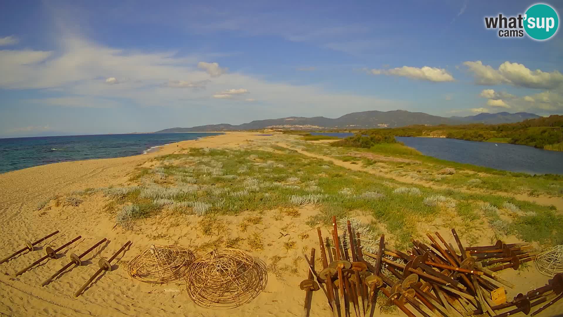 Valledoria Live webcam – San Pietro beach – Sardinia – Italy
