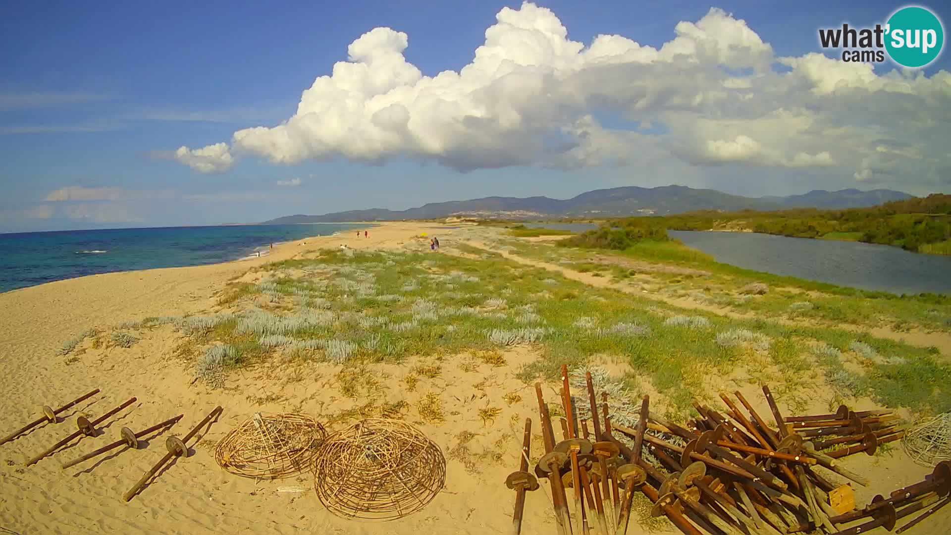 Valledoria Live-Webcam – Strand San Pietro – Sardinien – Italien