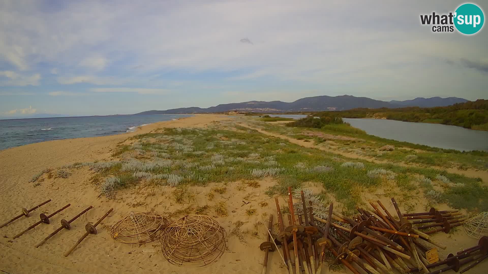 Valledoria Live webcam – San Pietro beach – Sardinia – Italy
