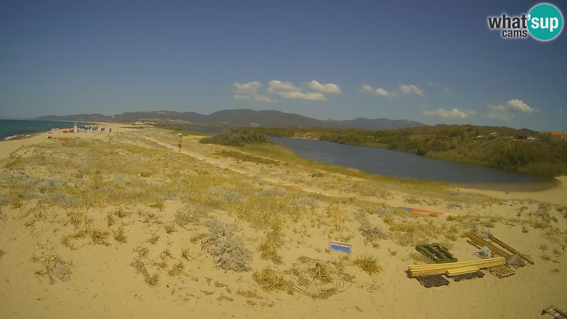Valledoria Live webcam – San Pietro beach – Sardinia – Italy