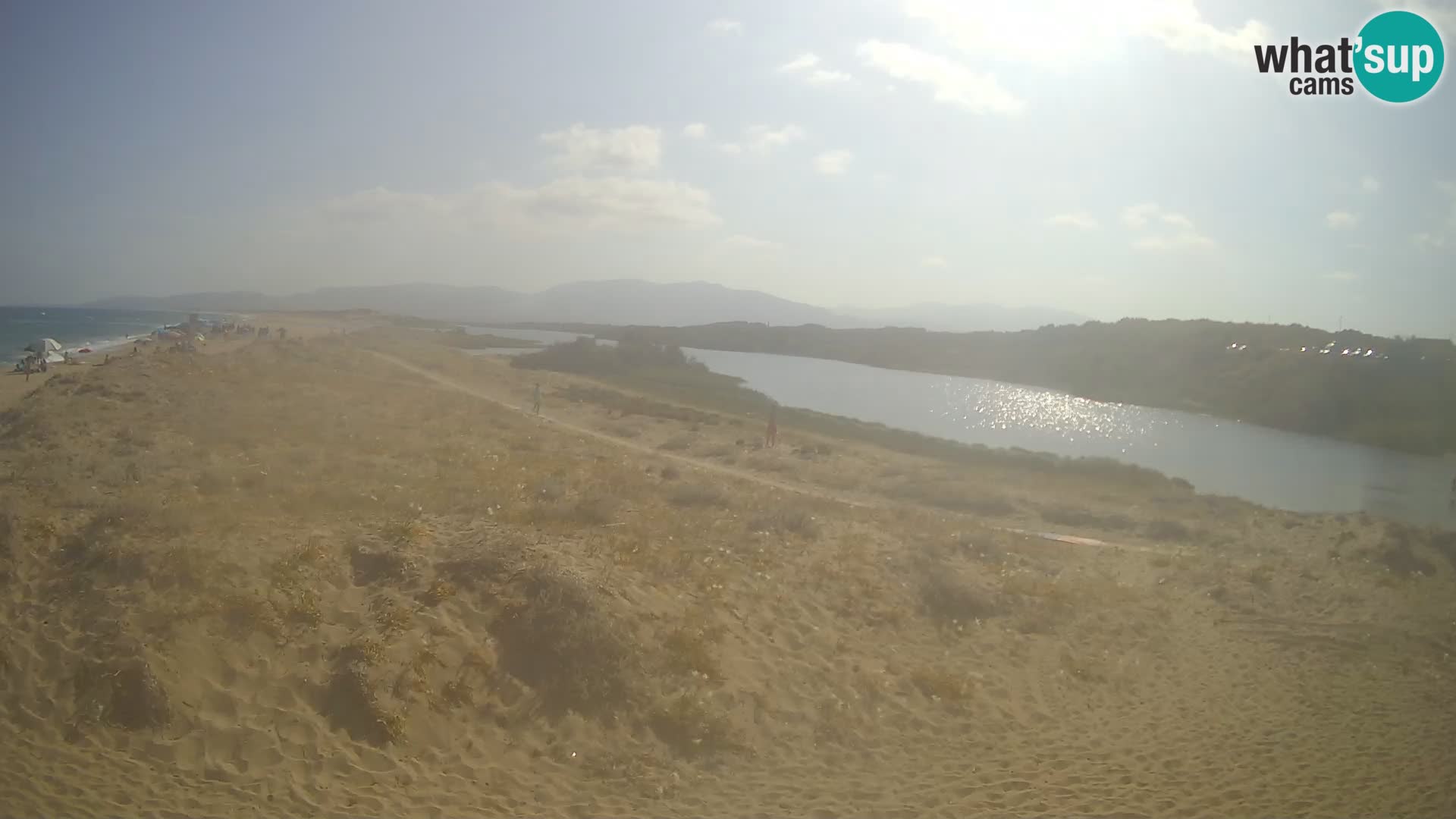 Spletna kamera Valledoria v živo – plaža San Pietro – Sardinija – Italija