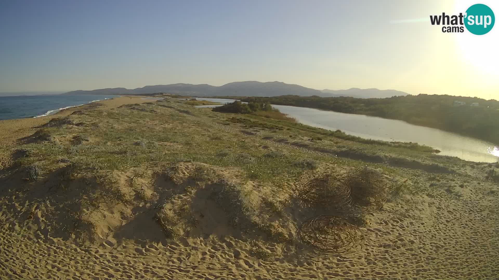 Valledoria Live webcam – San Pietro beach – Sardinia – Italy