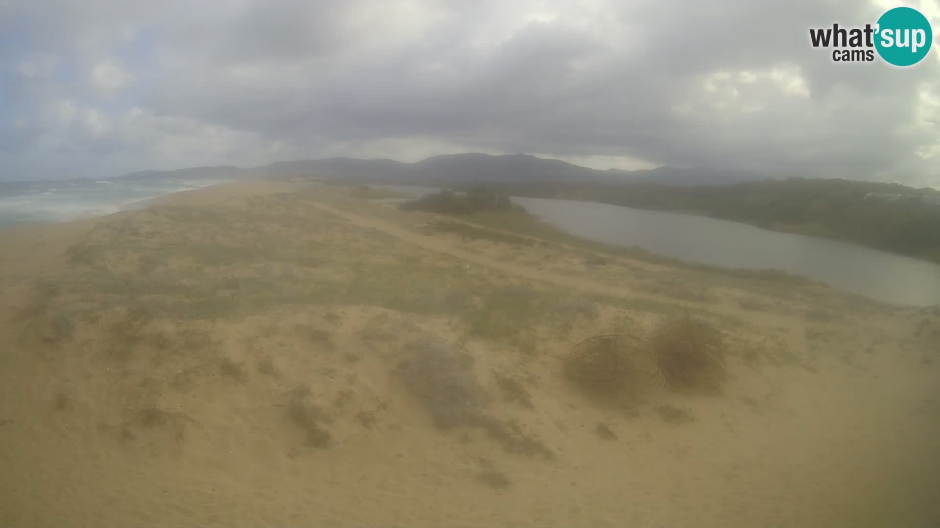 Spletna kamera Valledoria v živo – plaža San Pietro – Sardinija – Italija