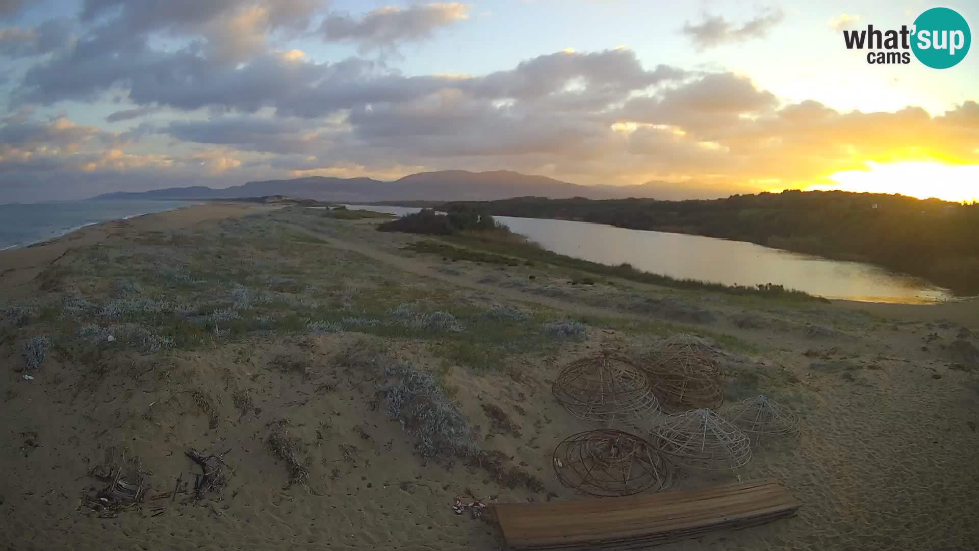 Valledoria Live webcam – Spiaggia di San Pietro – Sardegna – Italia