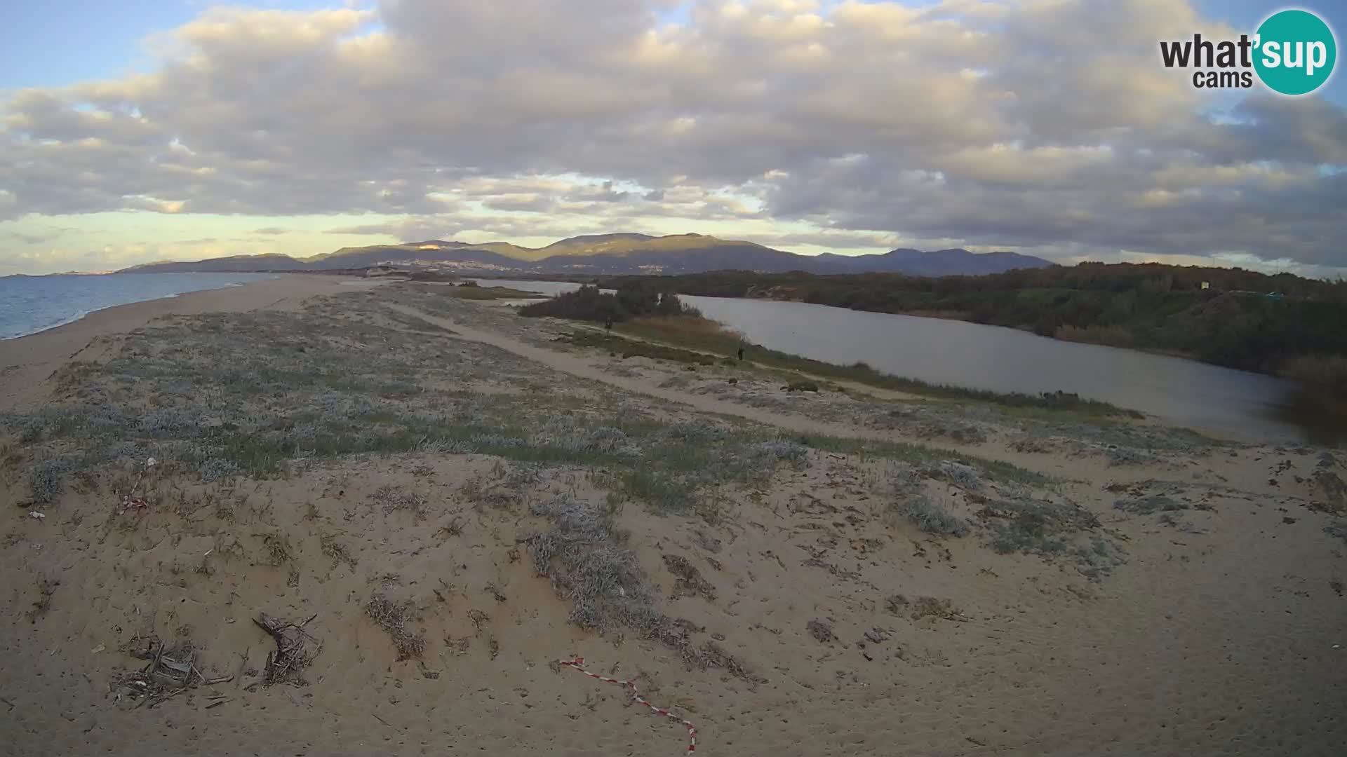 Valledoria Live webcam – San Pietro beach – Sardinia – Italy