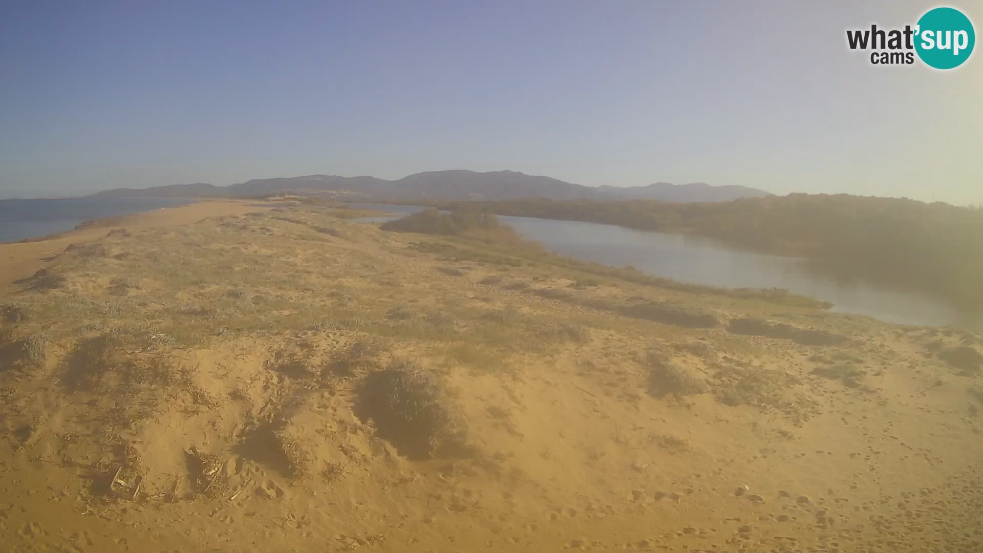 Spletna kamera Valledoria v živo – plaža San Pietro – Sardinija – Italija