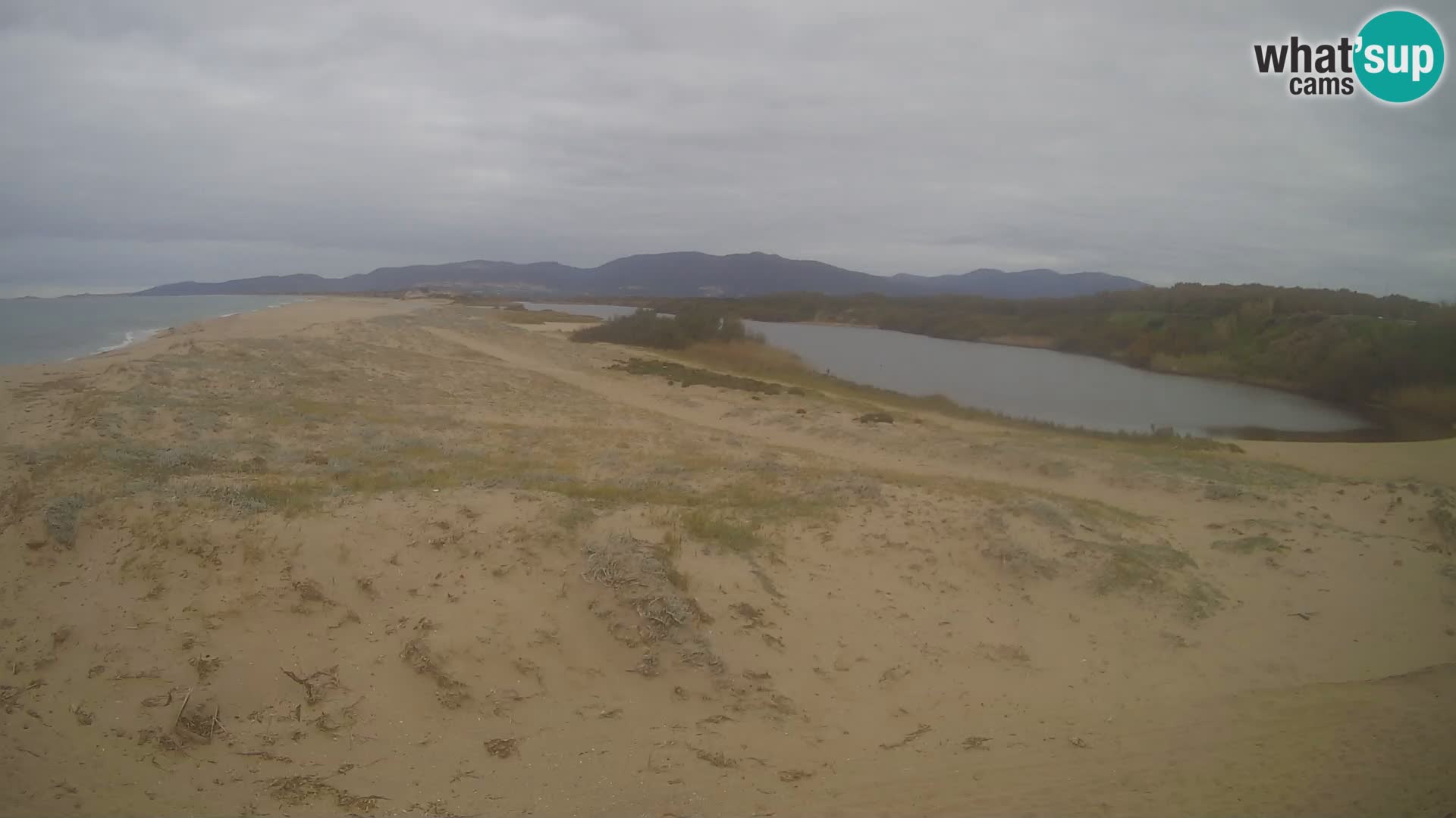 Spletna kamera Valledoria v živo – plaža San Pietro – Sardinija – Italija