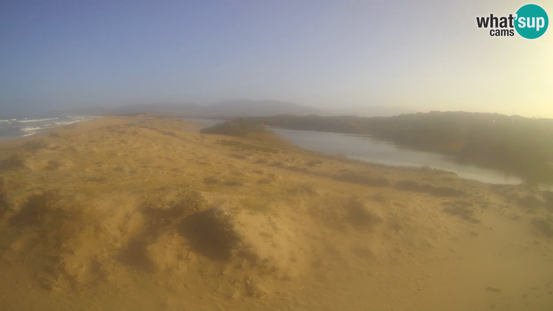 Spletna kamera Valledoria v živo – plaža San Pietro – Sardinija – Italija