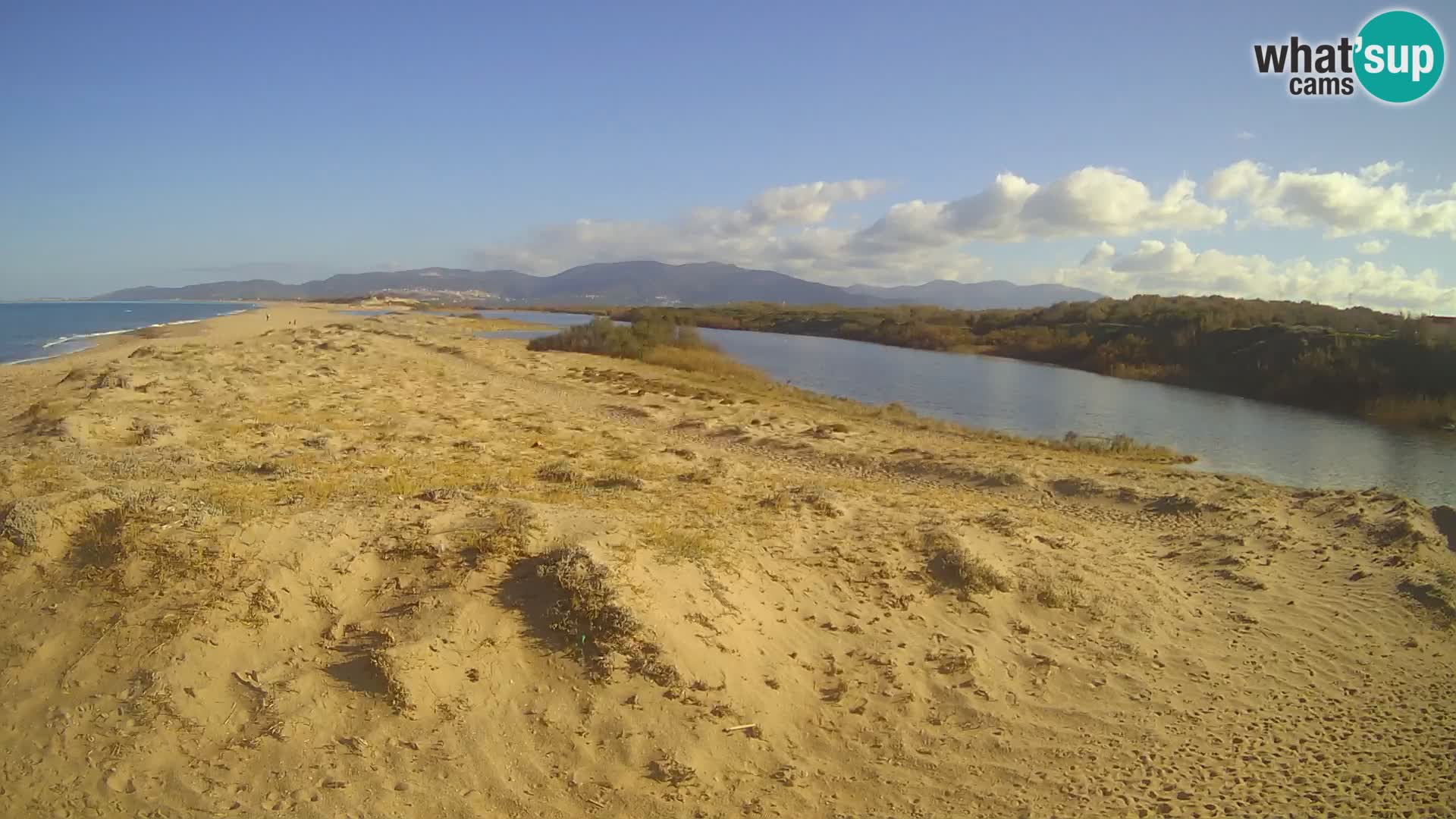 Valledoria Live webcam – San Pietro beach – Sardinia – Italy