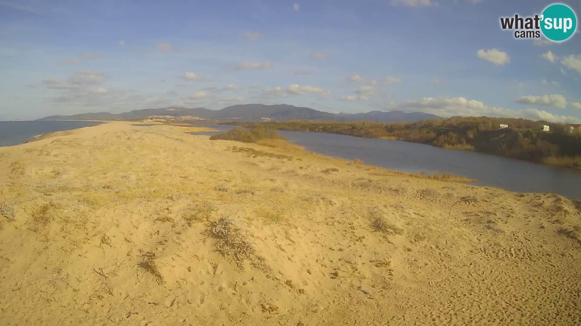 Spletna kamera Valledoria v živo – plaža San Pietro – Sardinija – Italija