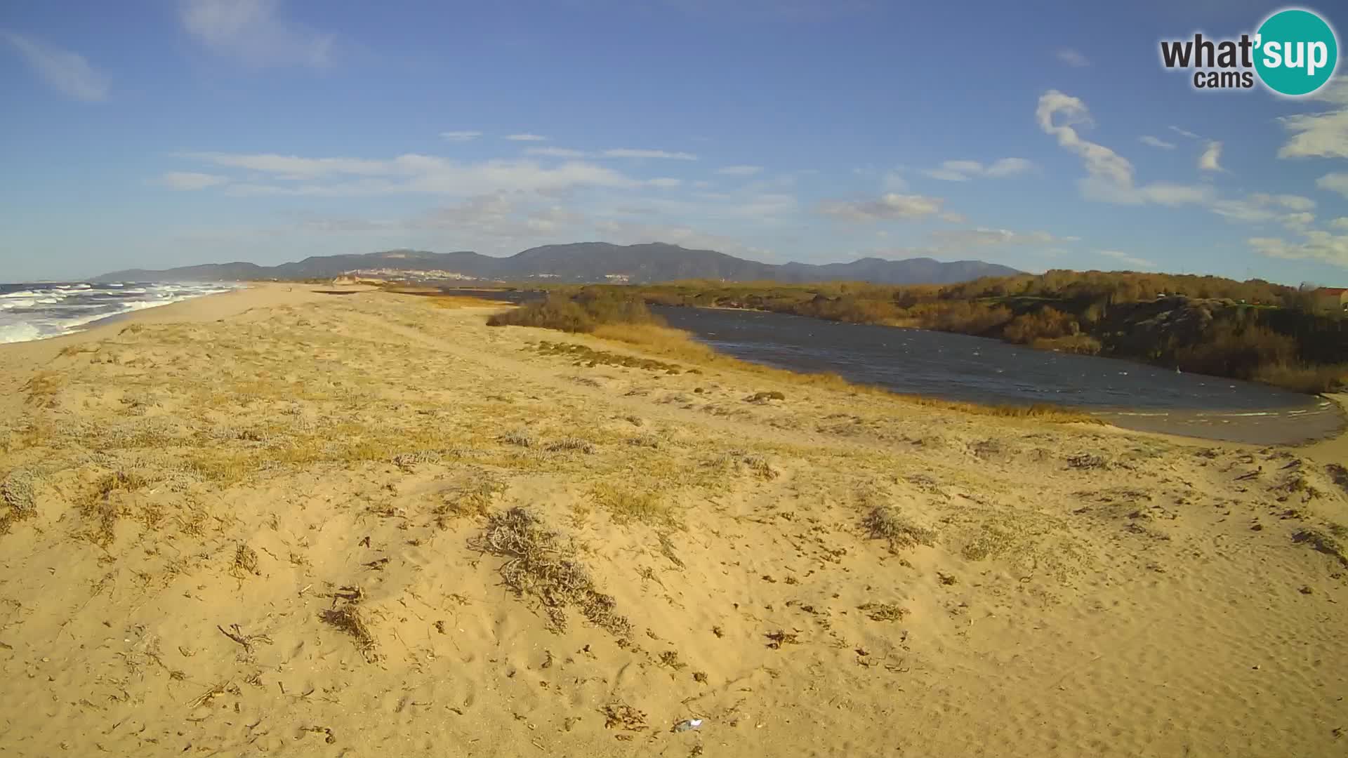 Valledoria Live webcam – San Pietro beach – Sardinia – Italy