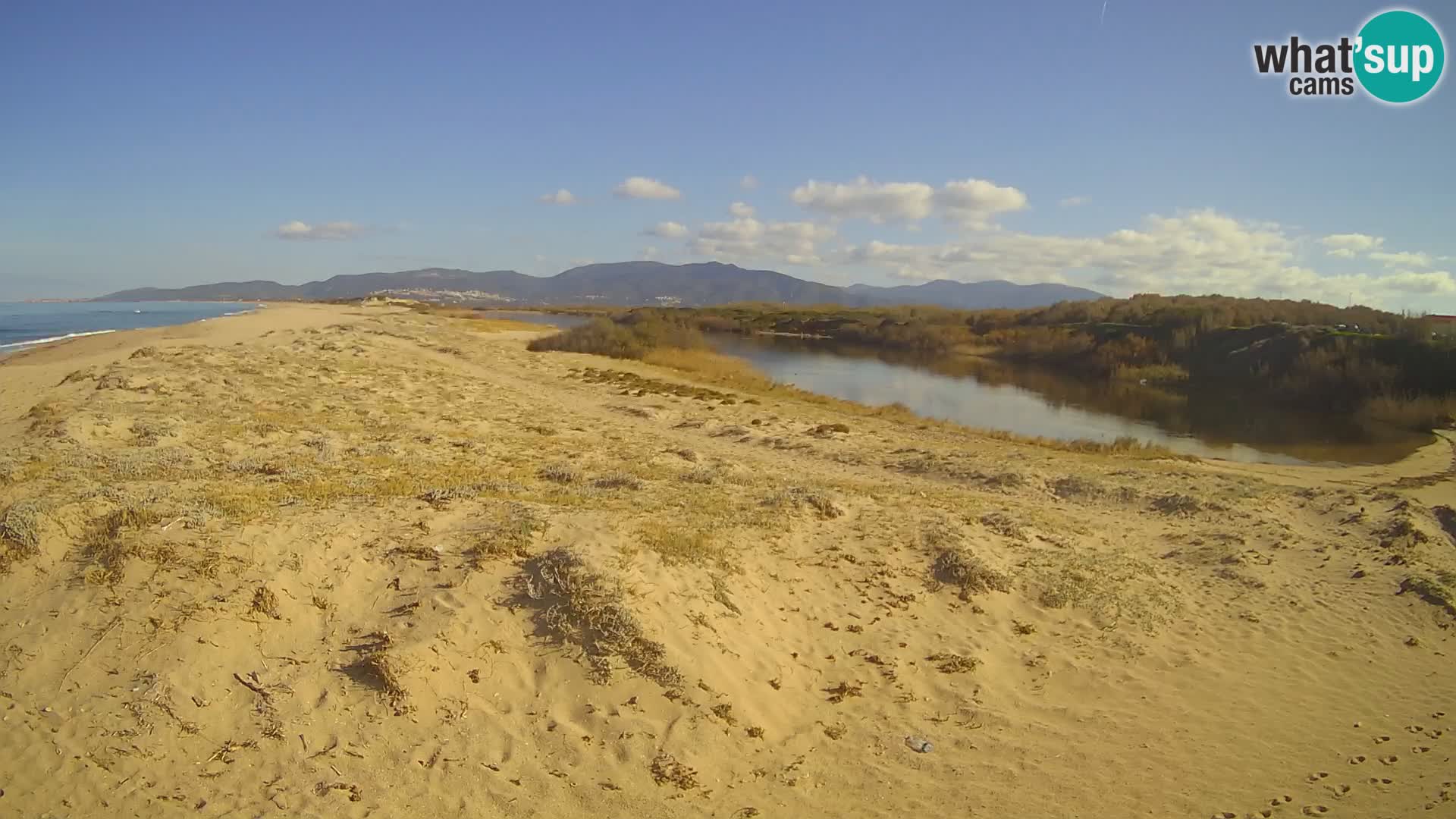 Valledoria Live webcam – San Pietro beach – Sardinia – Italy