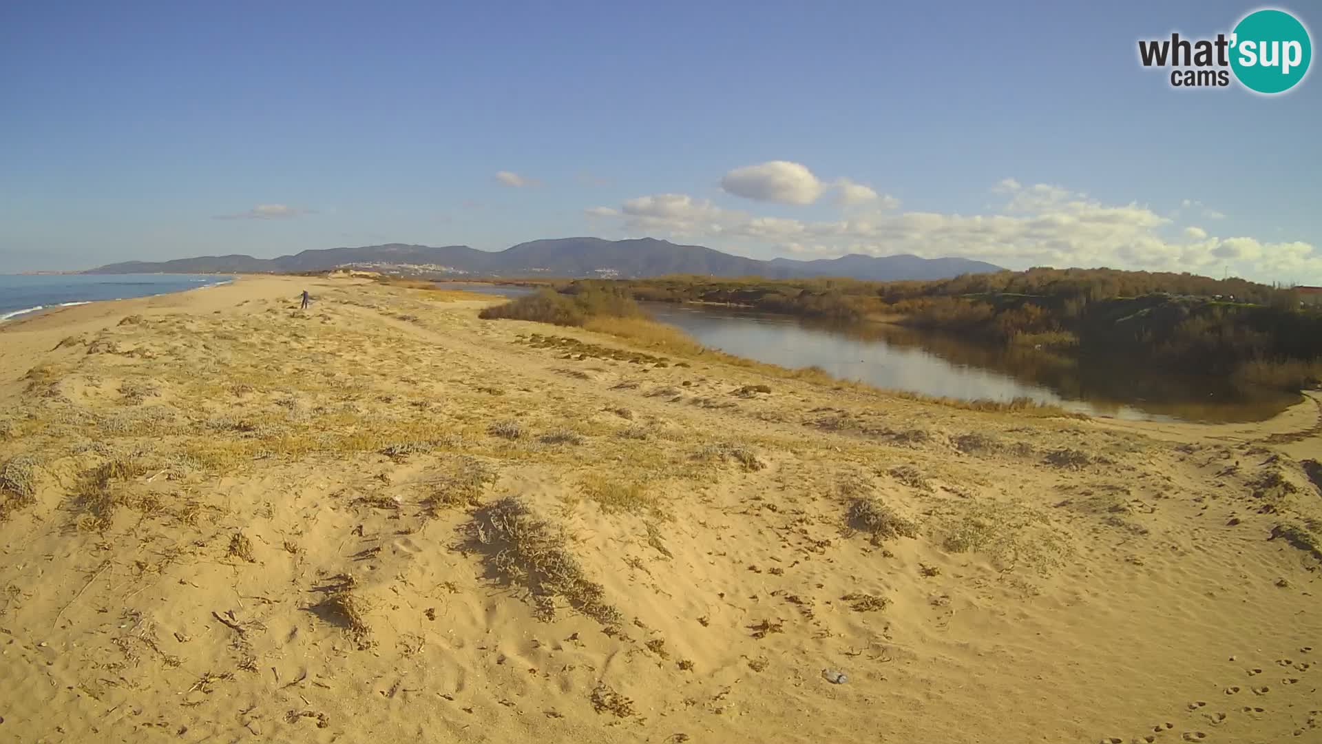 Valledoria Live webcam – San Pietro beach – Sardinia – Italy