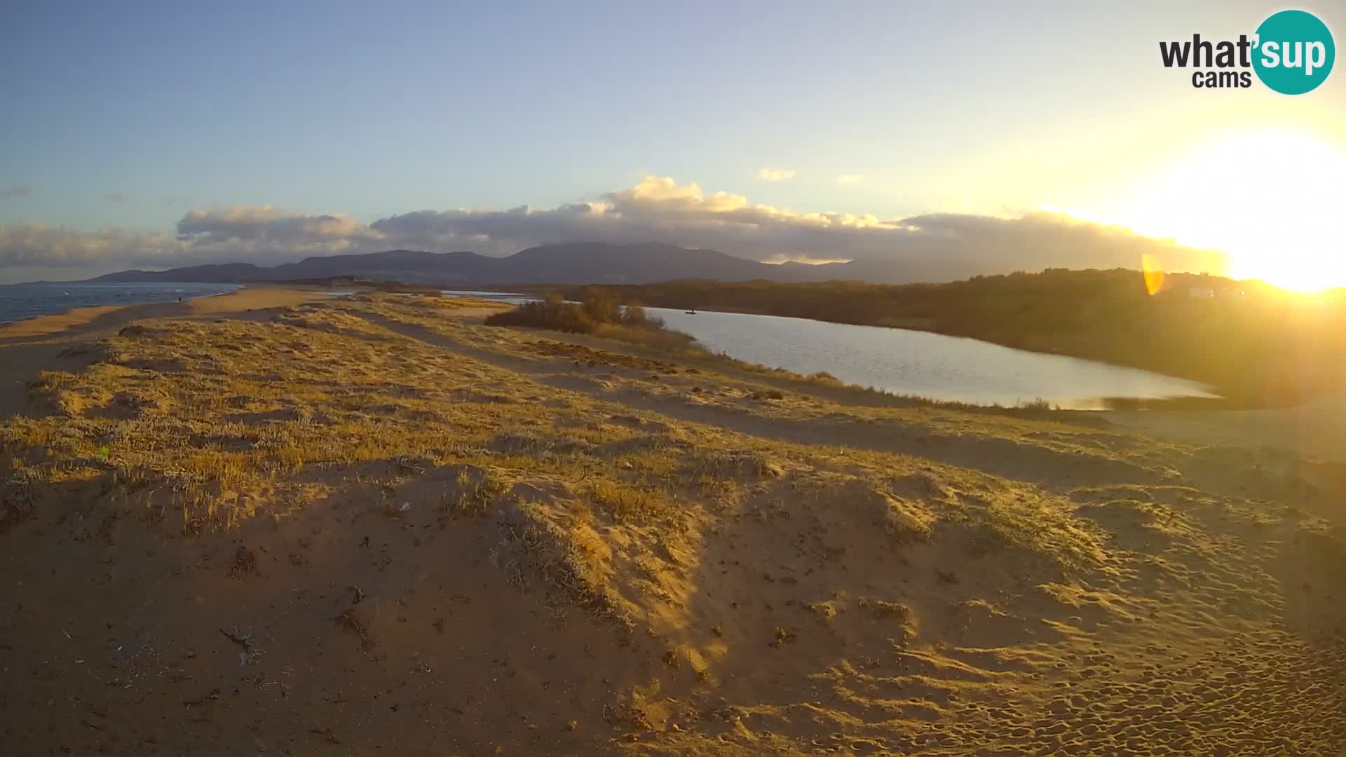 Valledoria Live webcam – San Pietro beach – Sardinia – Italy