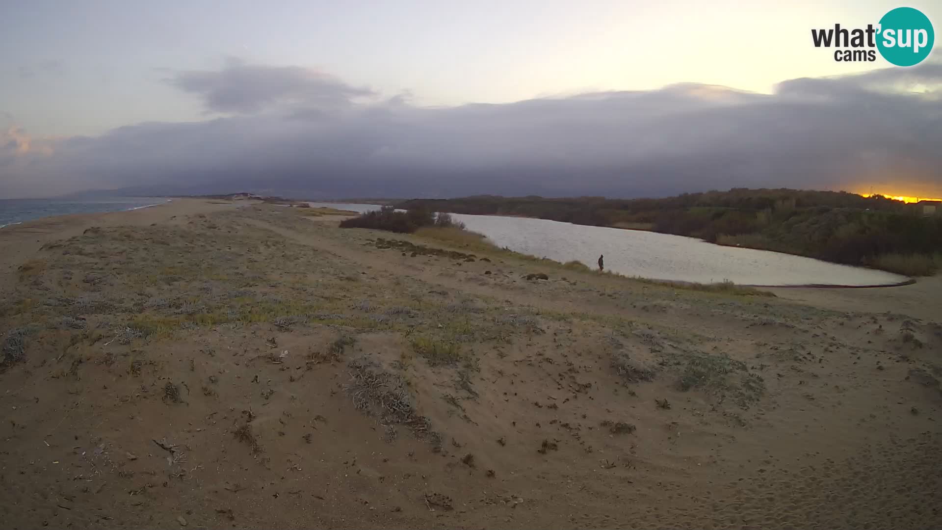 Valledoria Live webcam – San Pietro beach – Sardinia – Italy