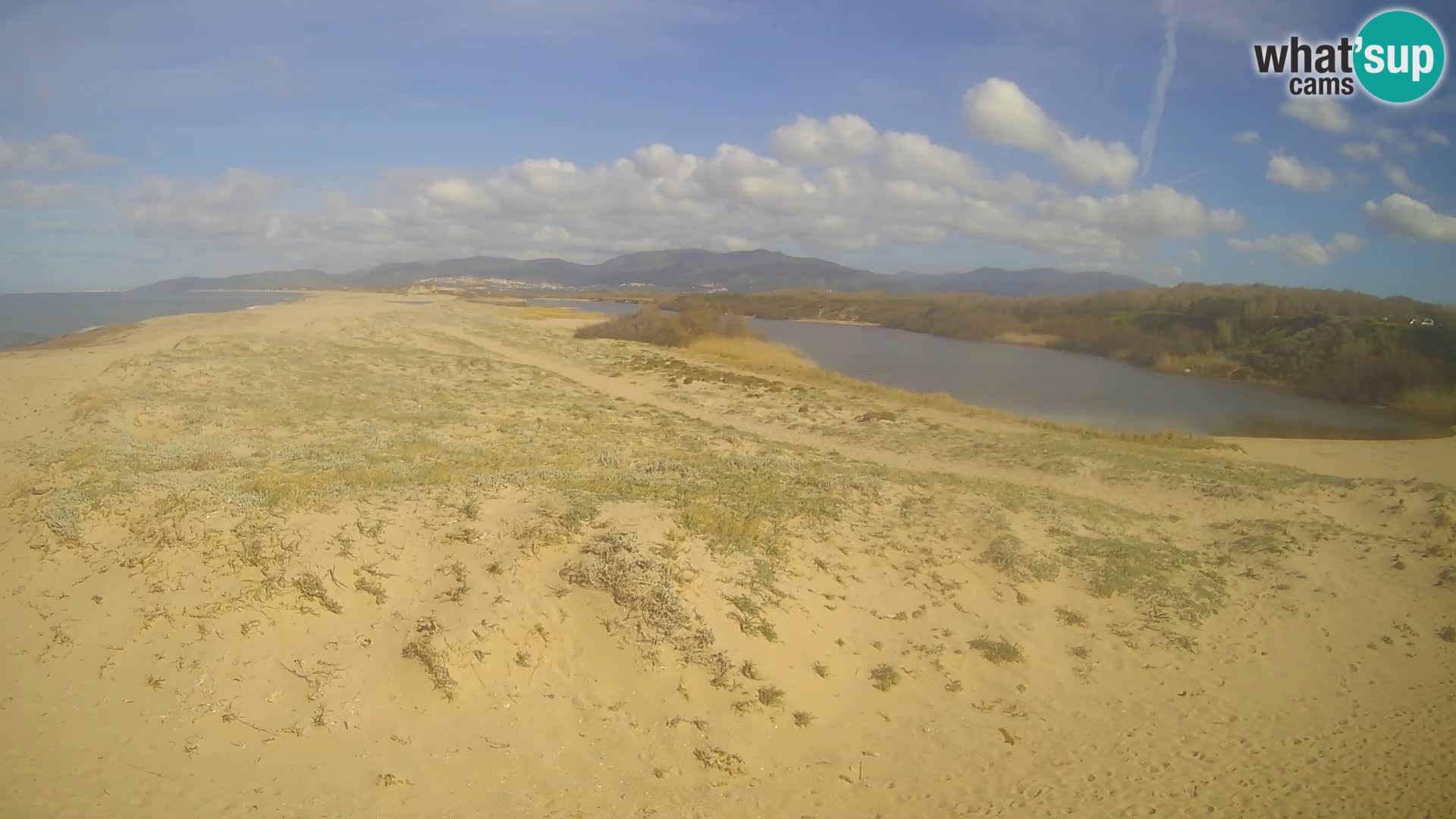 Spletna kamera Valledoria v živo – plaža San Pietro – Sardinija – Italija