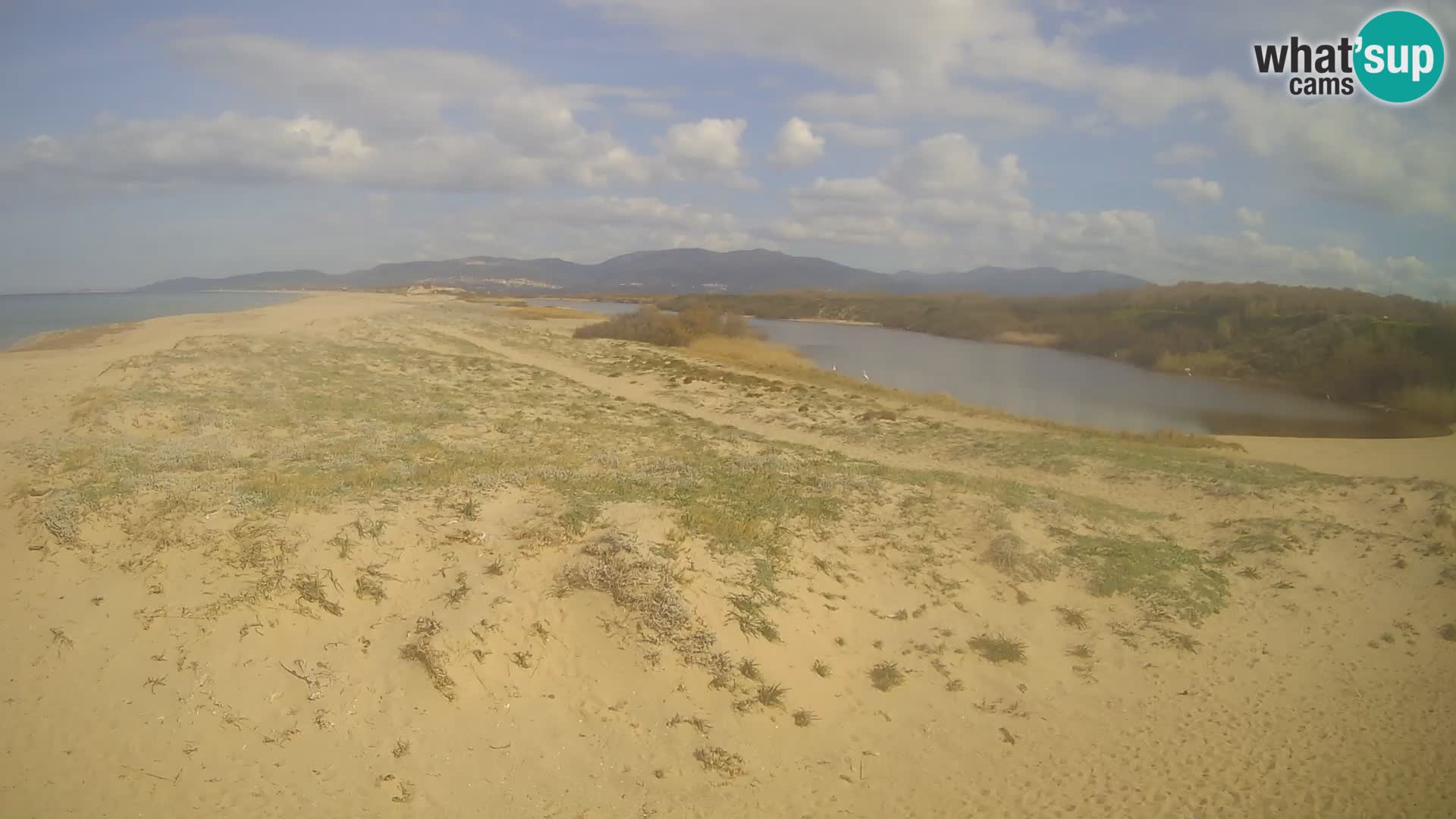 Spletna kamera Valledoria v živo – plaža San Pietro – Sardinija – Italija