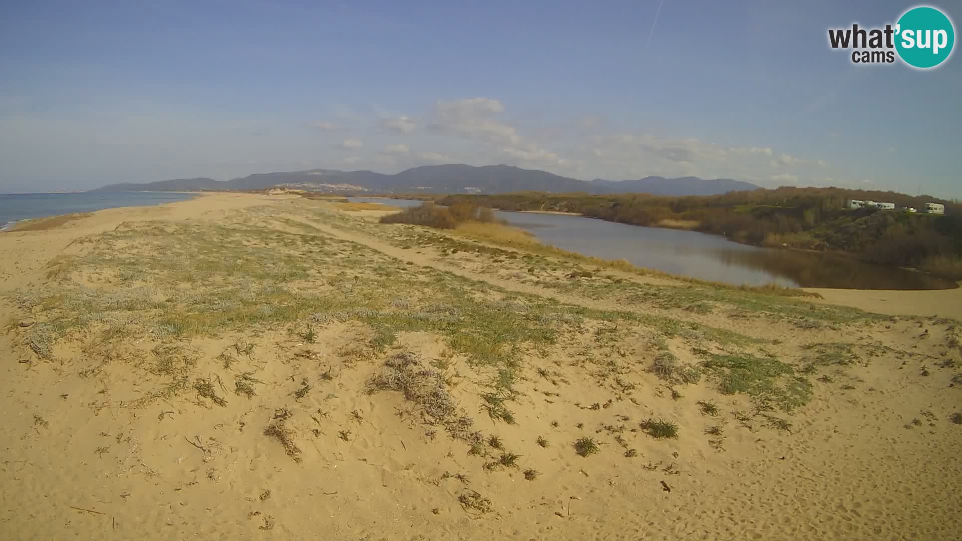 Spletna kamera Valledoria v živo – plaža San Pietro – Sardinija – Italija