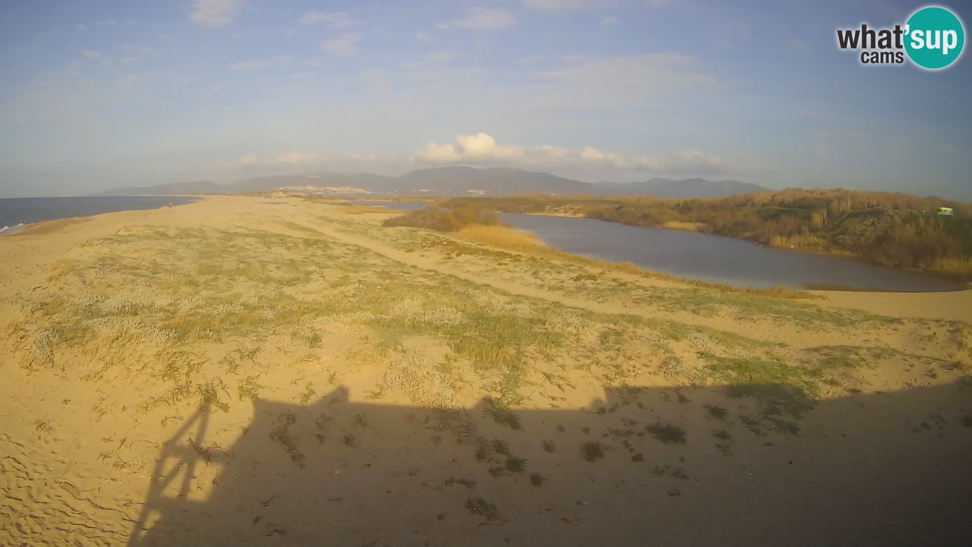 Spletna kamera Valledoria v živo – plaža San Pietro – Sardinija – Italija