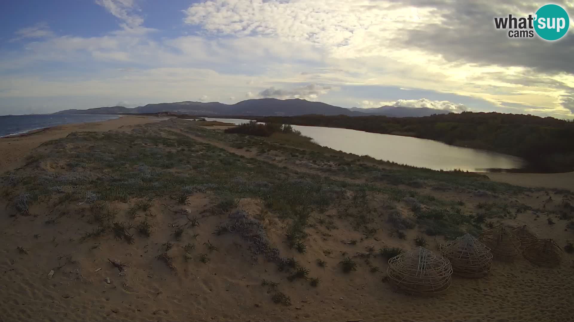 Valledoria Live webcam – San Pietro beach – Sardinia – Italy