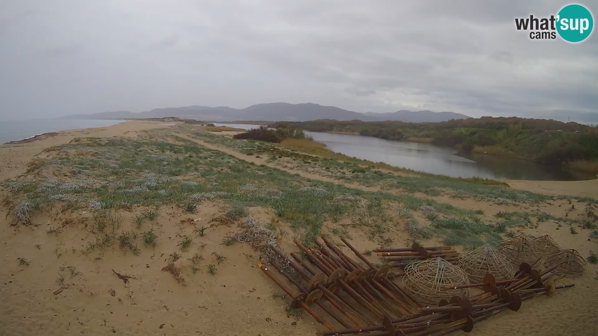 Valledoria Live webcam – San Pietro beach – Sardinia – Italy